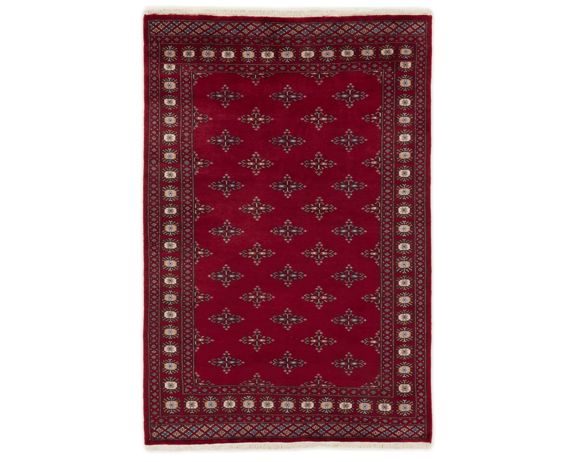 Pakistan handknotted orientalisk matta 135 x 199 cm