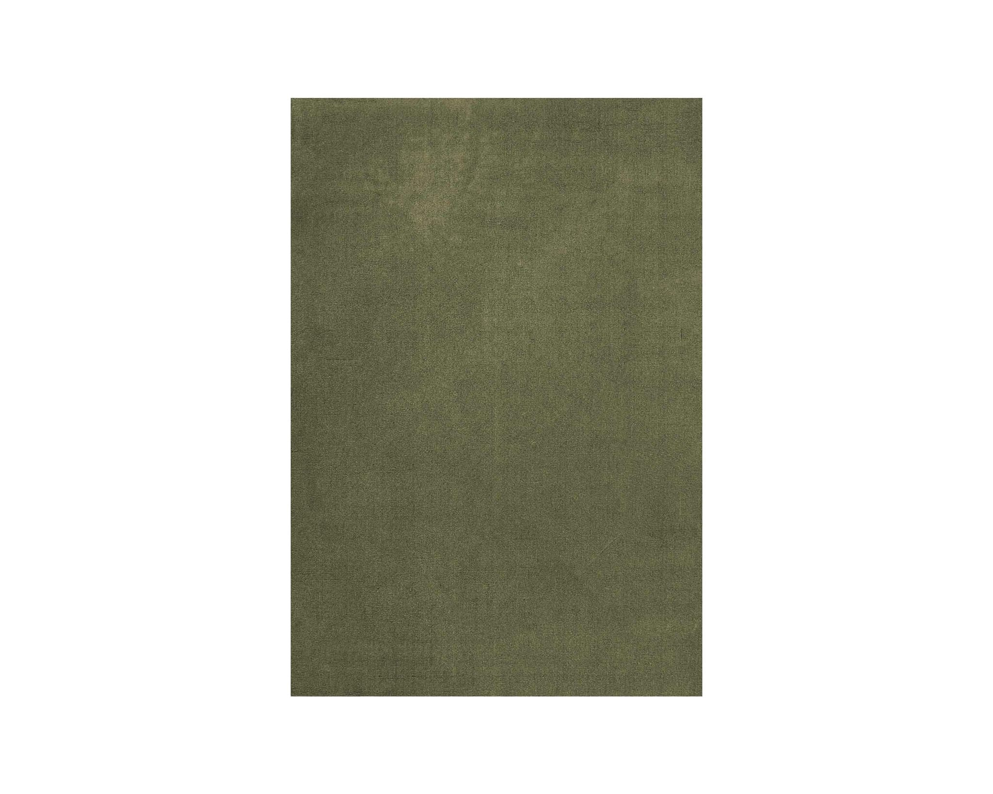 Layered Classic Solid Wool ullmatta 180 x 270 cm Capulet Olive