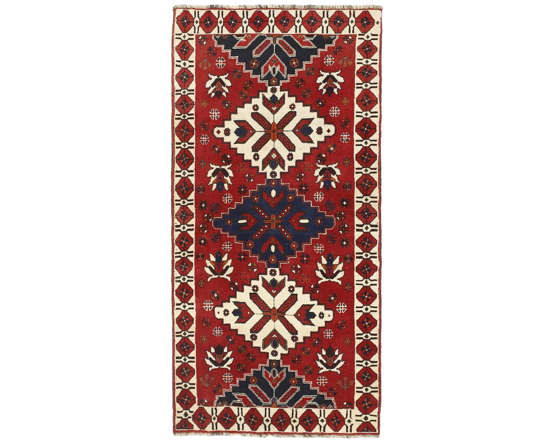 Kashghai orientalisk matta 96 x 200 cm