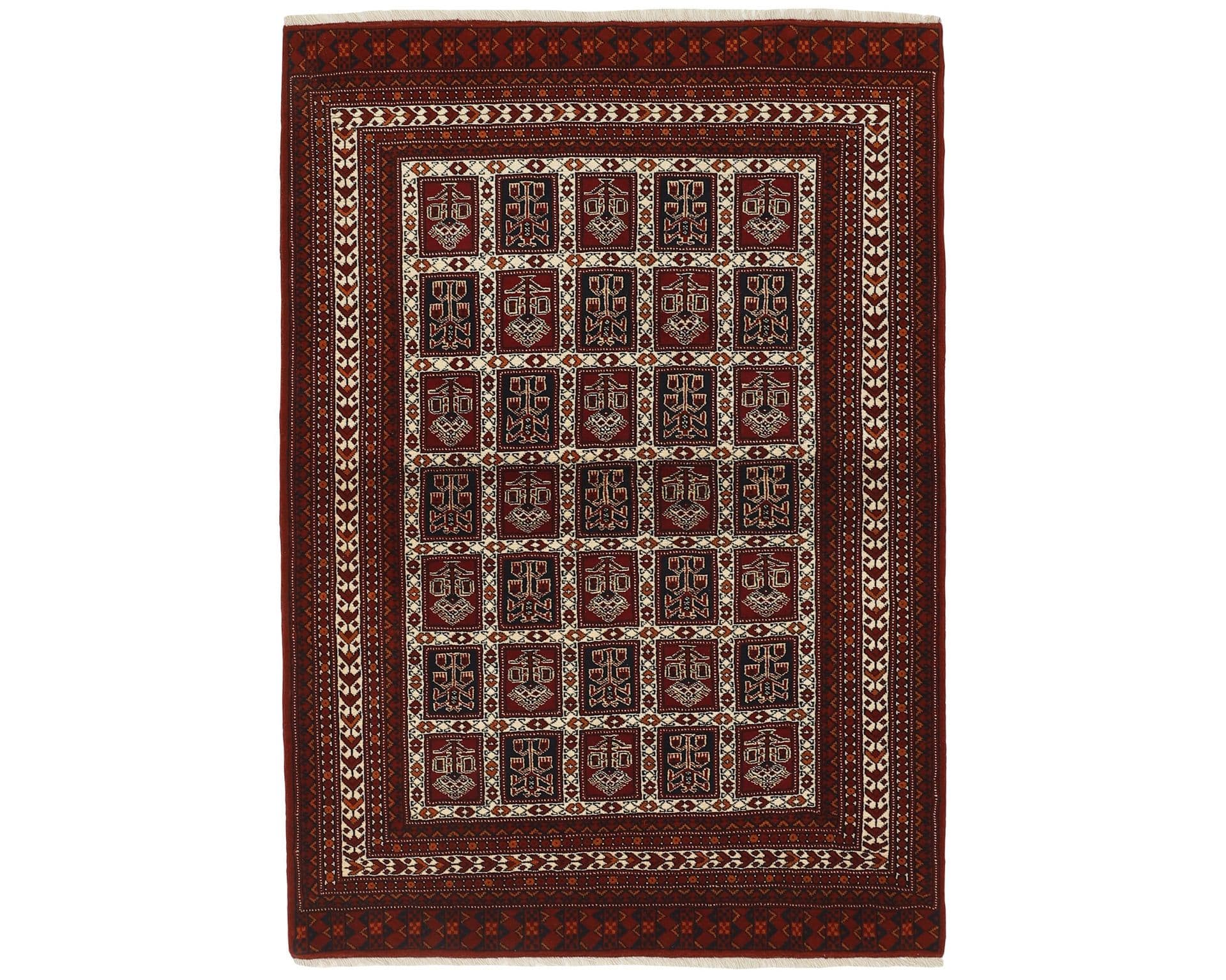 Torkaman Fine orientalisk matta 143 x 203 cm