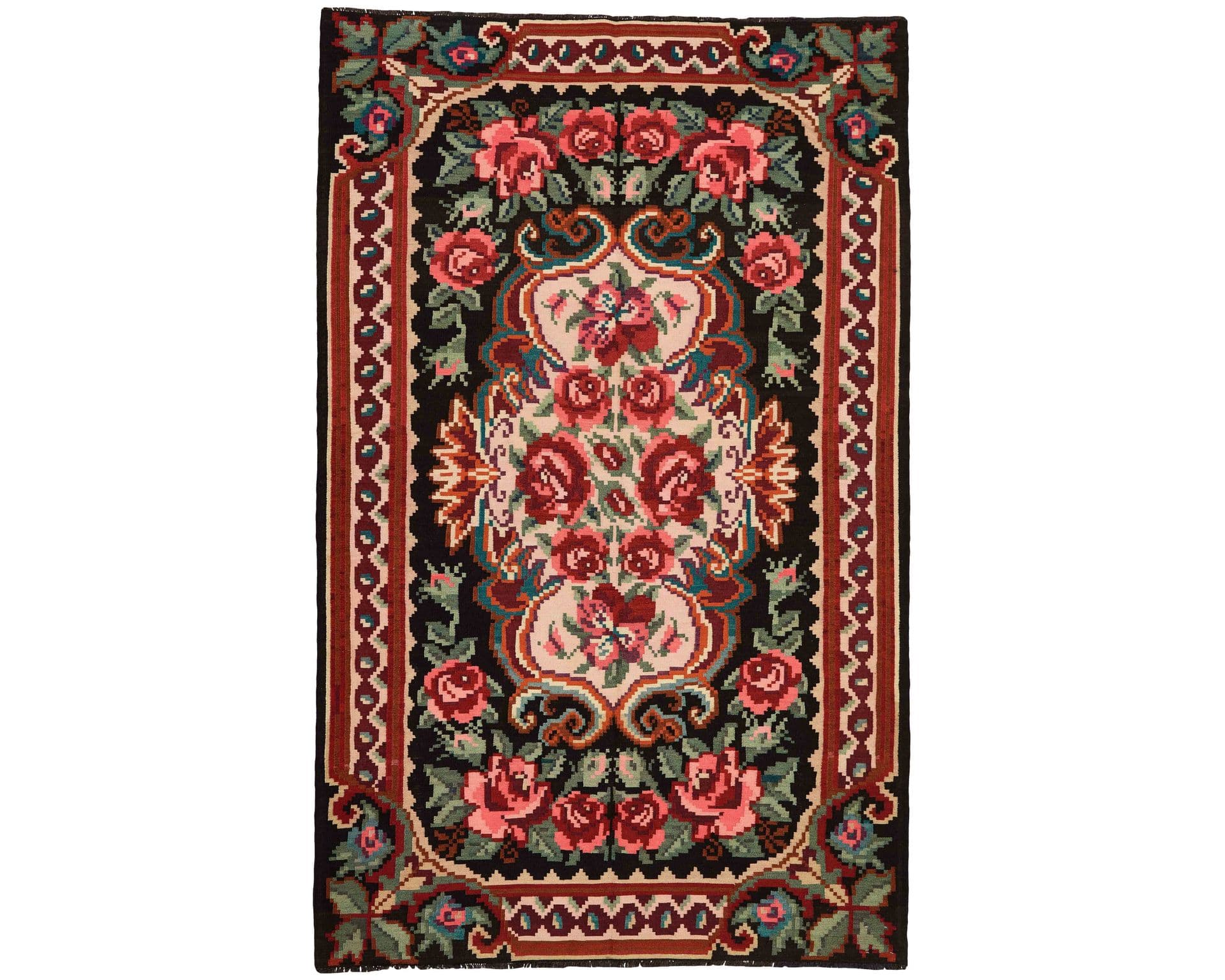 Rose Kelim orientalisk matta 192 x 306 cm