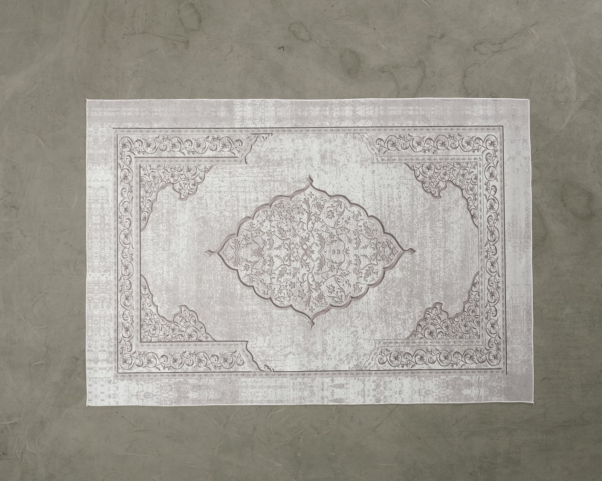 Homefesto matta 156 x 228 cm grå