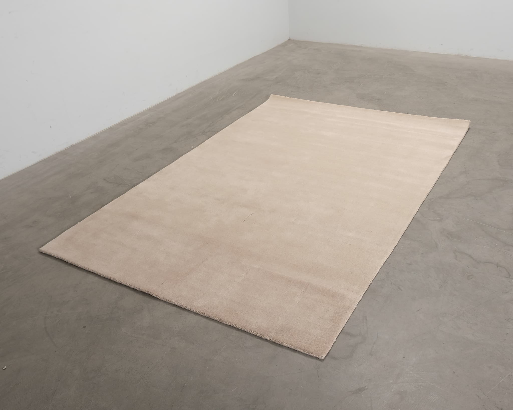 Layered Solid ullmatta 180 x 270 cm Oatmeal