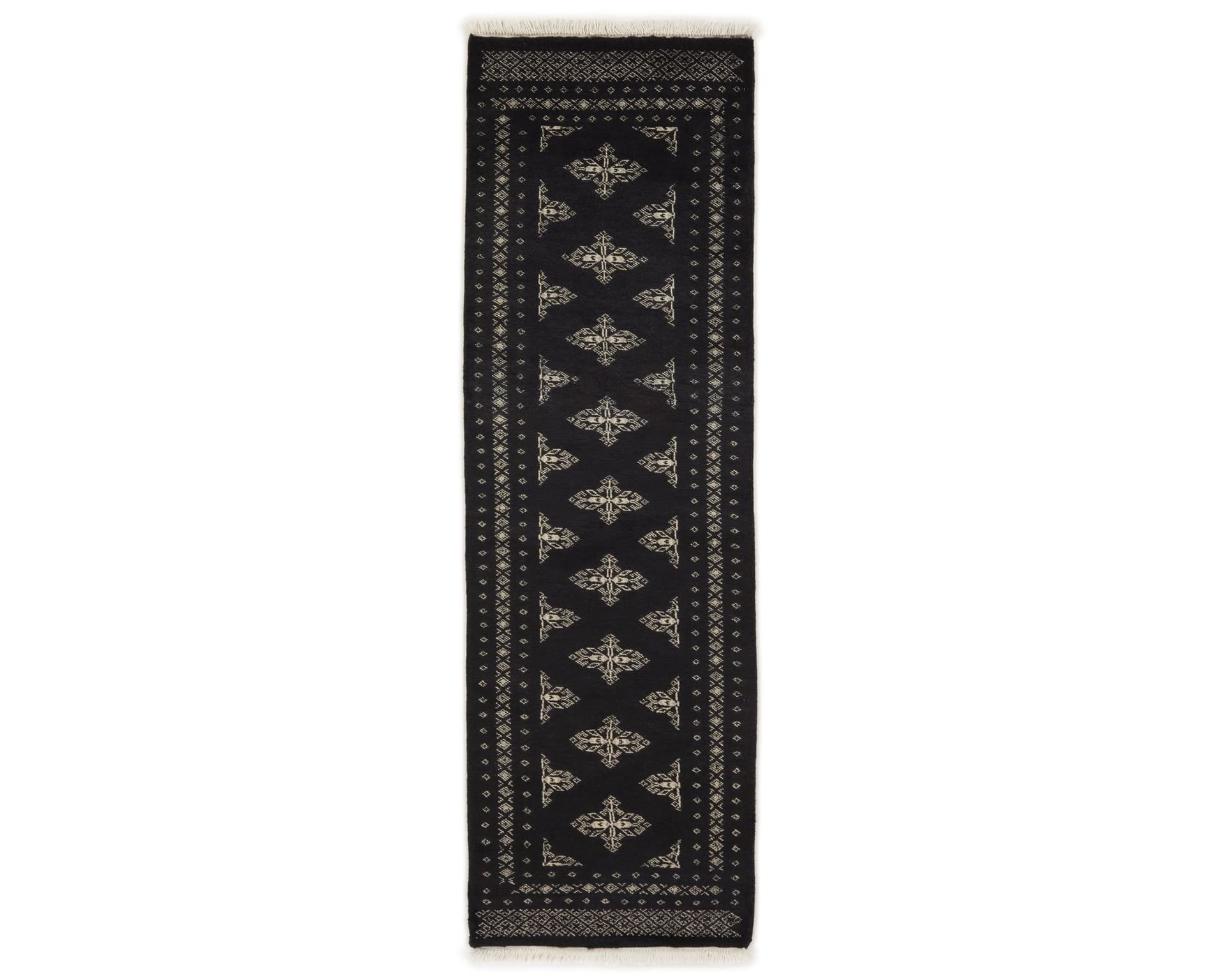 Pakistan handknotted orientalisk matta 62 x 195 cm