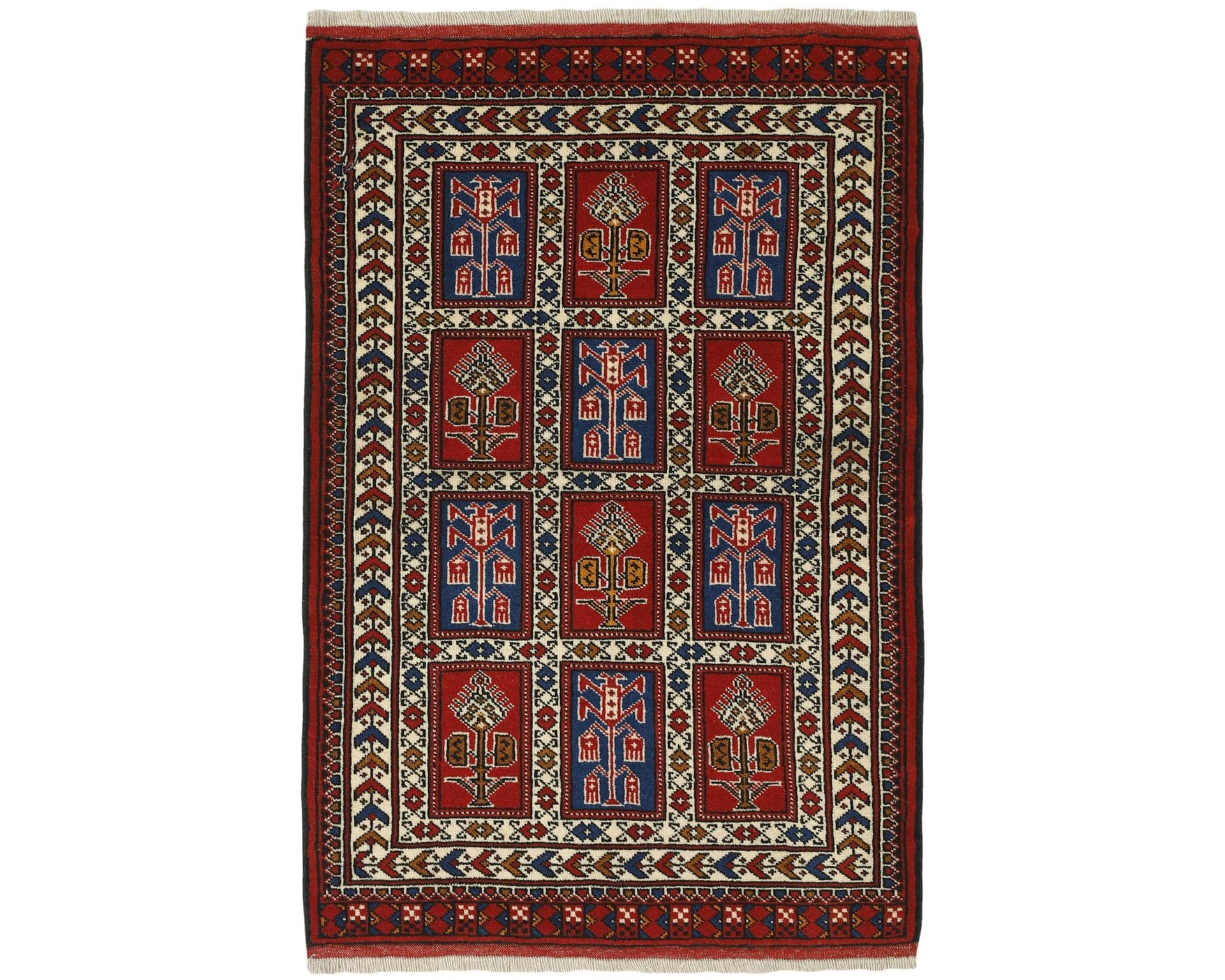 Torkaman Fine orientalisk matta 85 x 127 cm