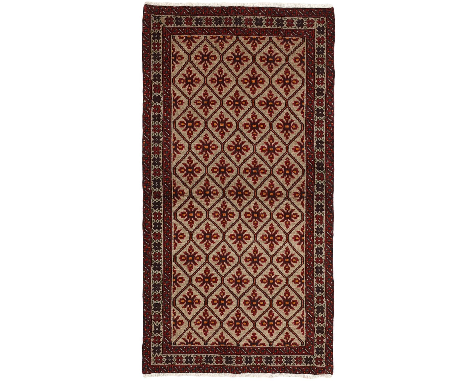 Balutch orientalisk matta 100 x 200 cm