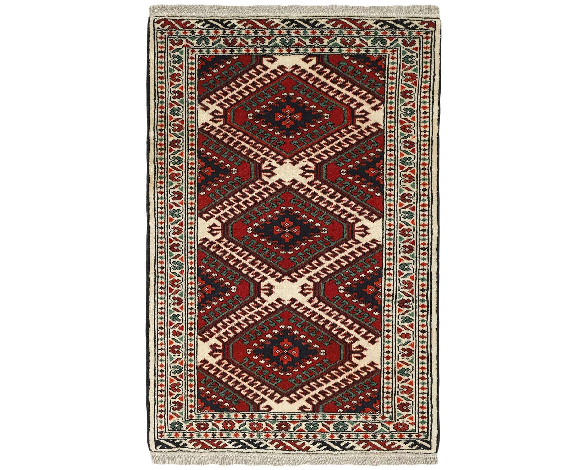 Torkaman Fine orientalisk matta 83 x 122 cm