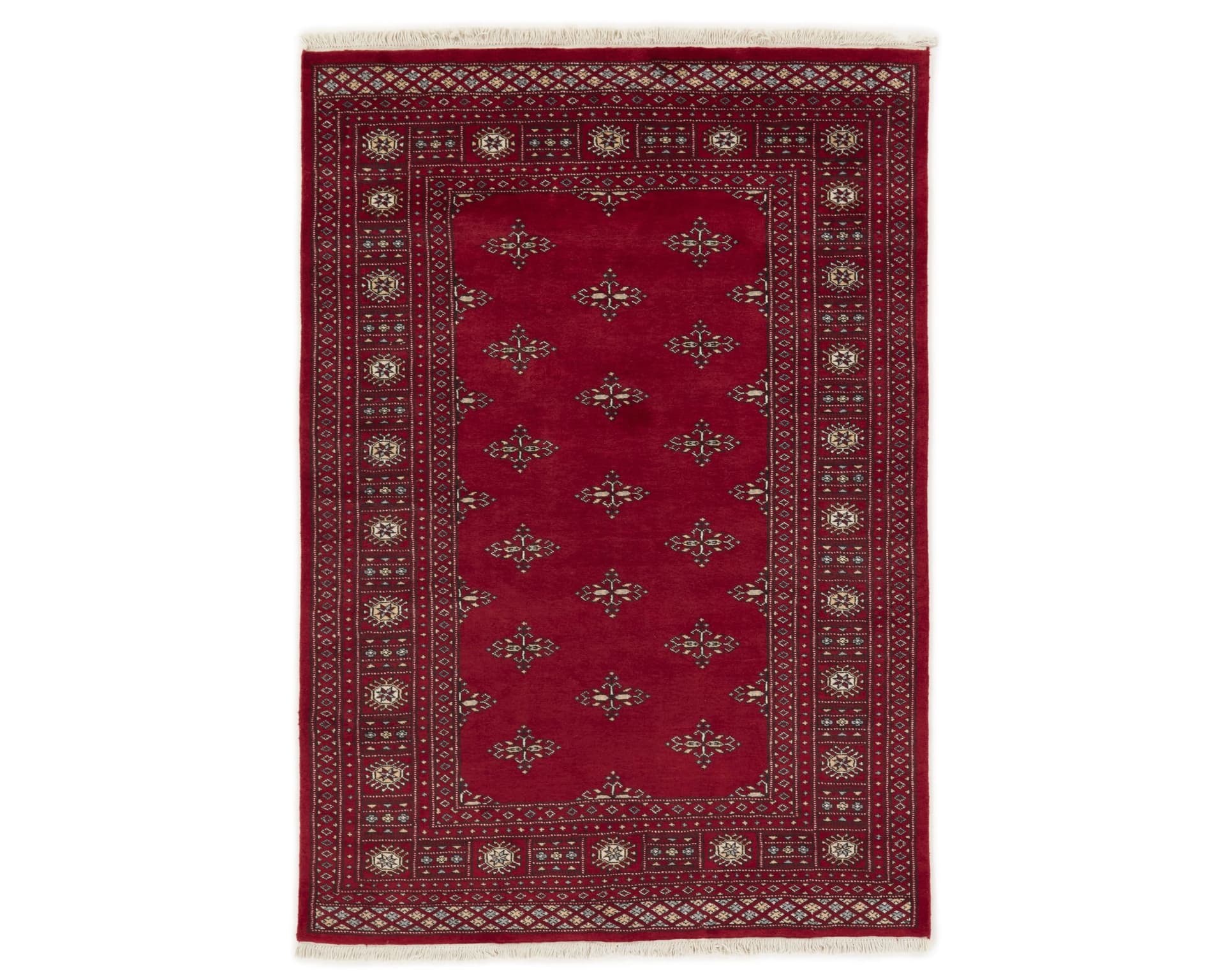Pakistan handknotted orientalisk matta 140 x 201 cm