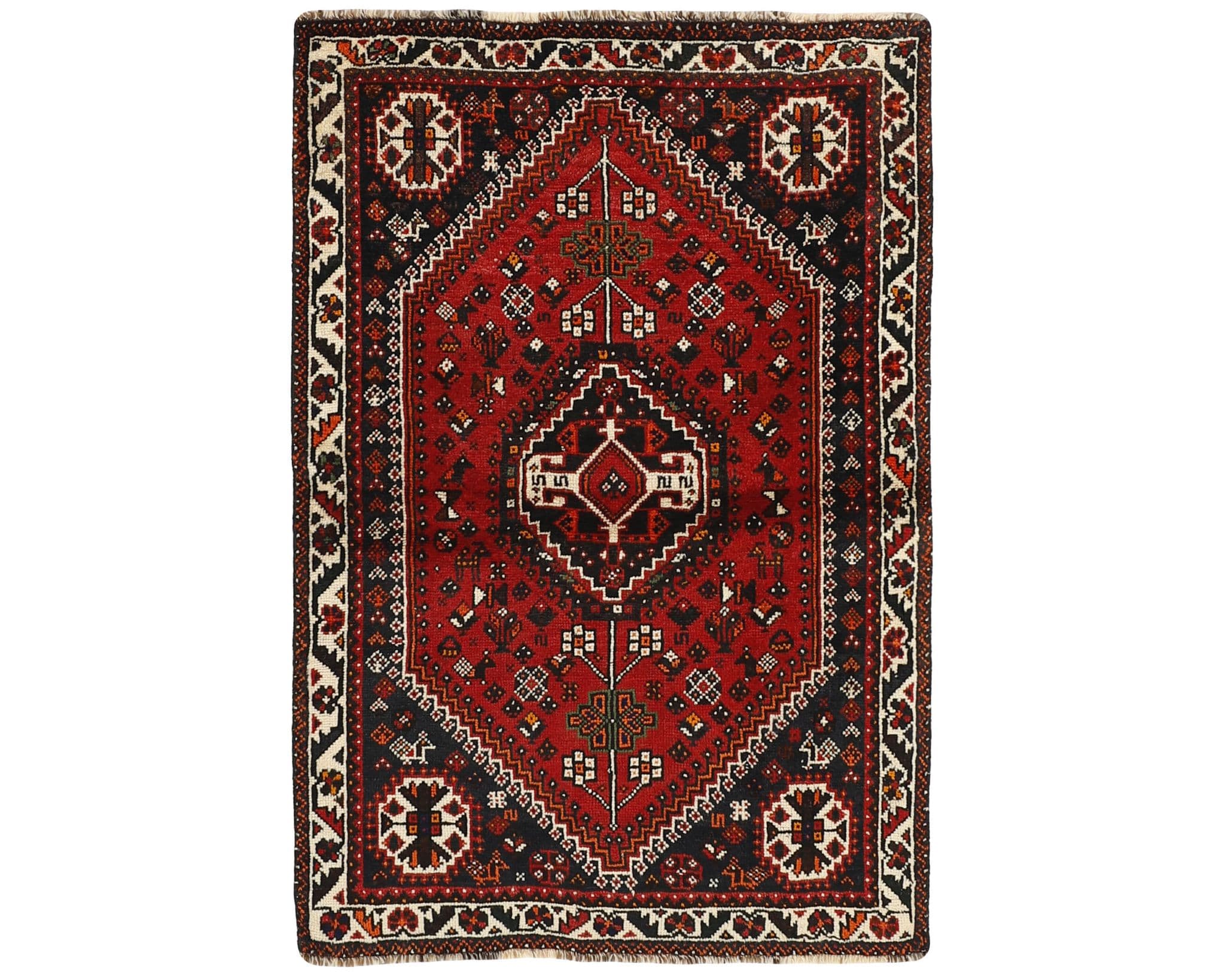 Shiraz orientalisk matta 107 x 162 cm