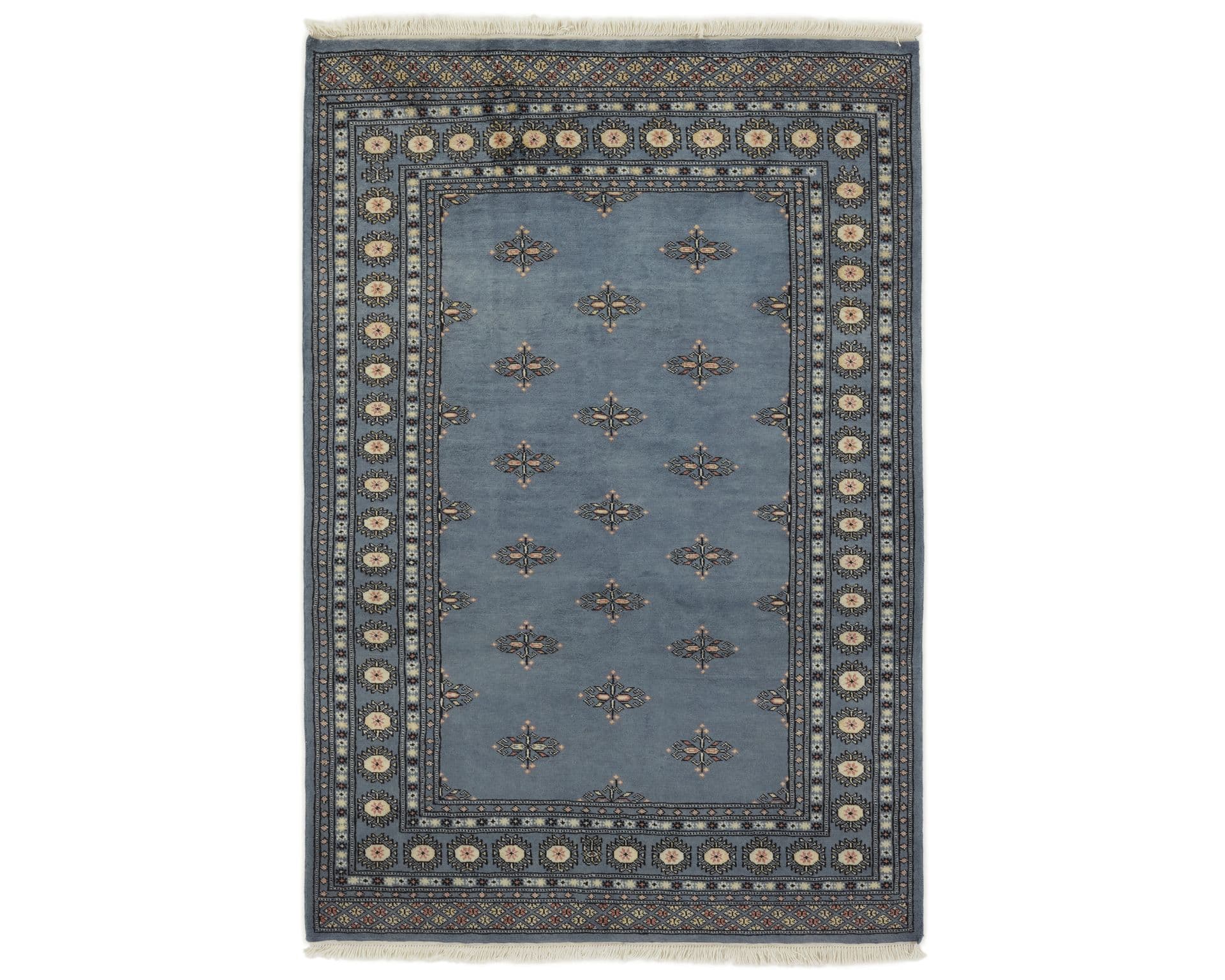 Pakistan handknotted orientalisk matta 139 x 203 cm