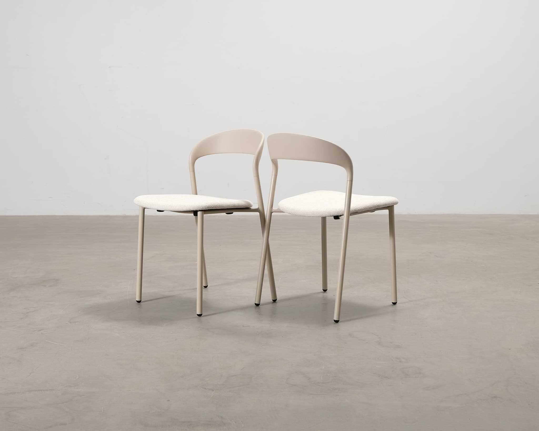 Micadoni Mia matstol beige, set om 2