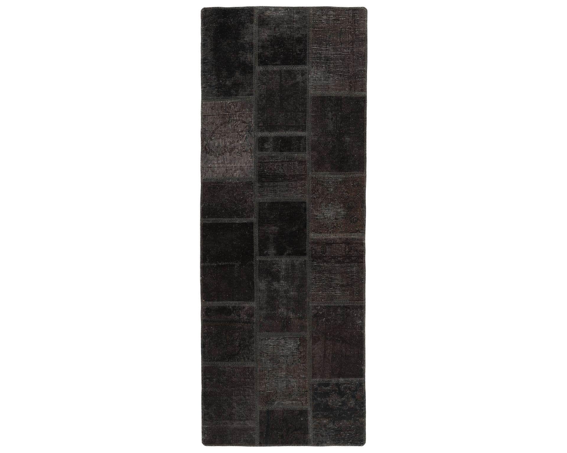Vintage Patchwork orientalisk matta 76 x 202 cm