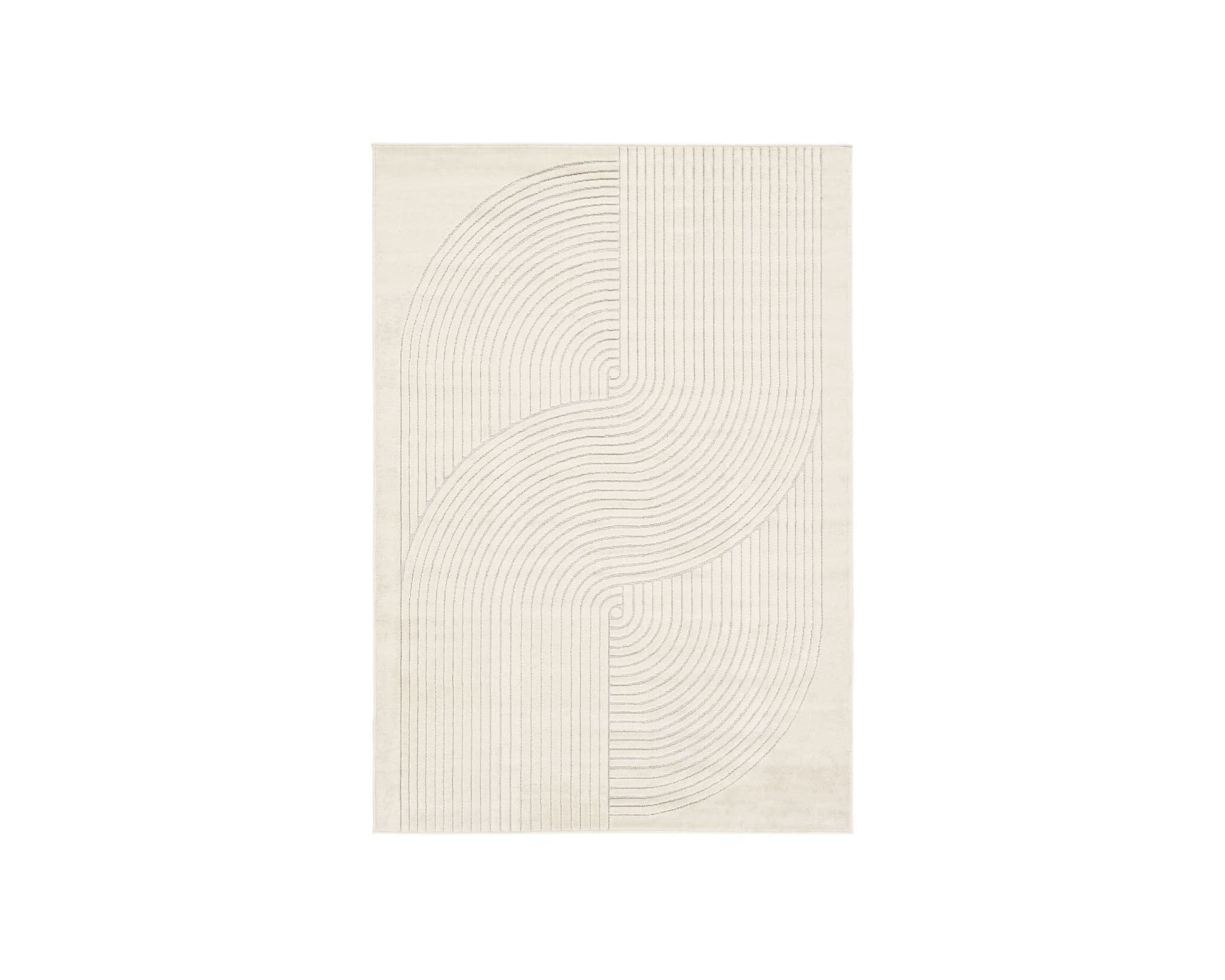 Rugvista Crizia matta 160 x 230 cm vit