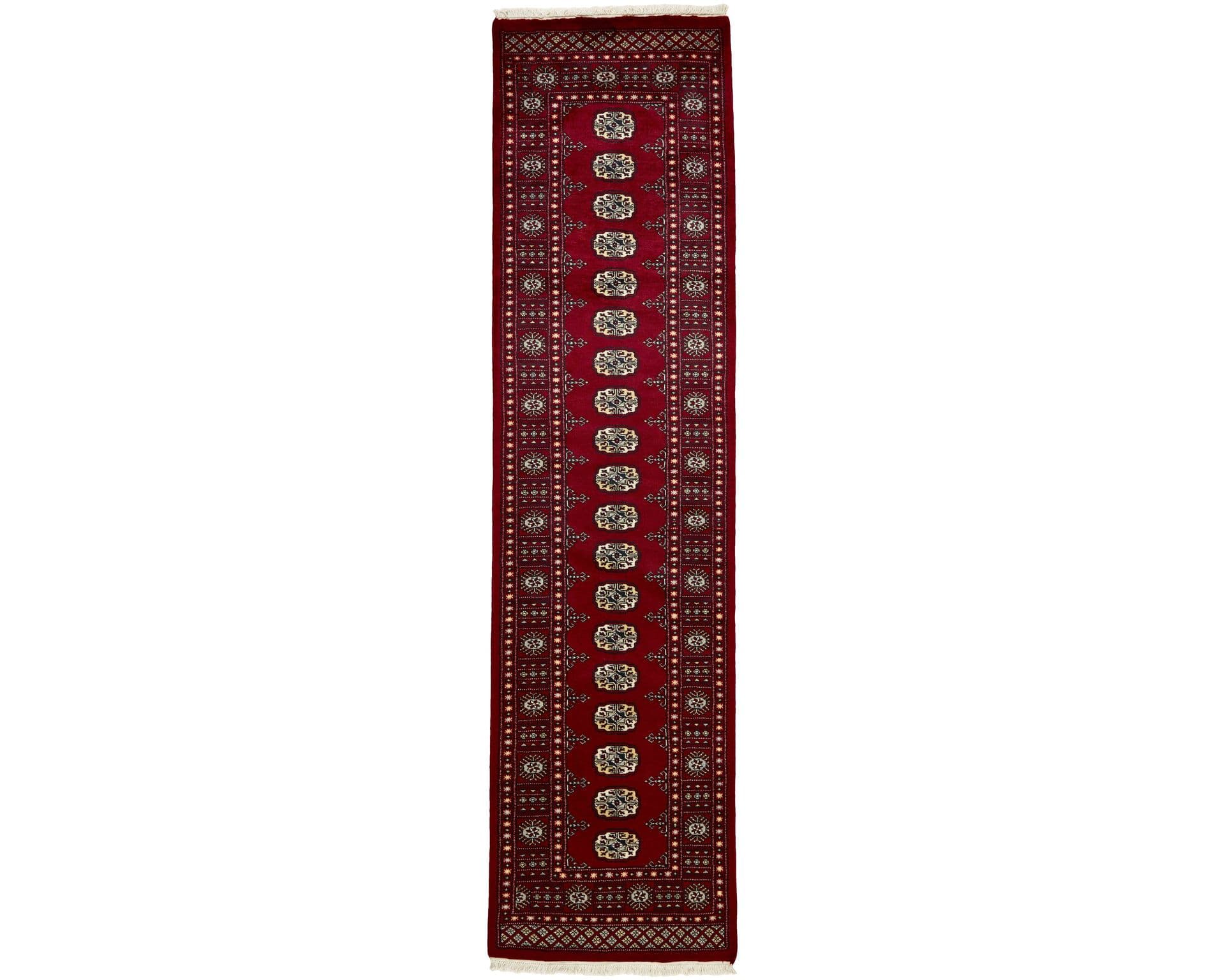 Pakistan handknotted orientalisk matta 80 x 309 cm