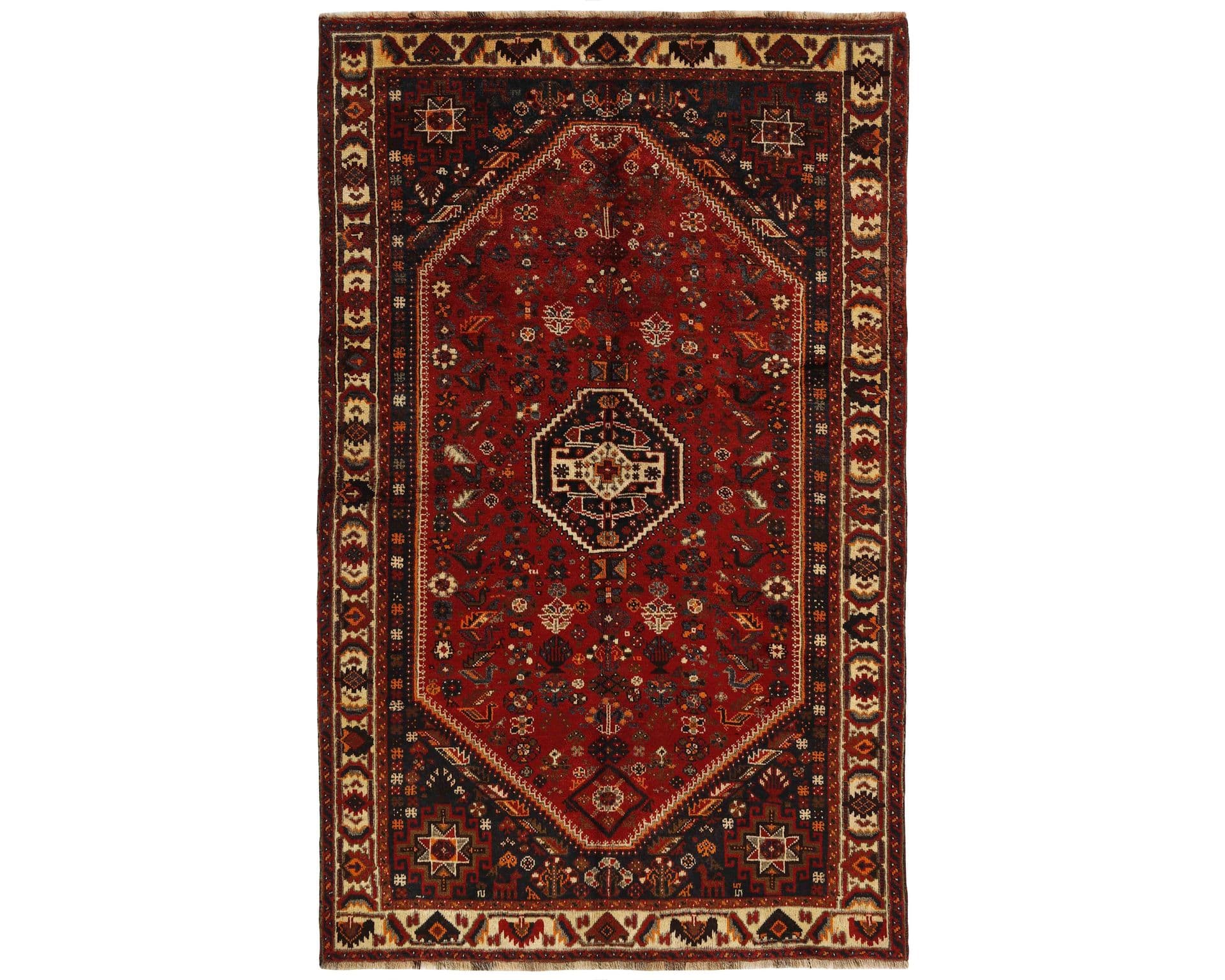 Shiraz orientalisk matta 162 x 261 cm