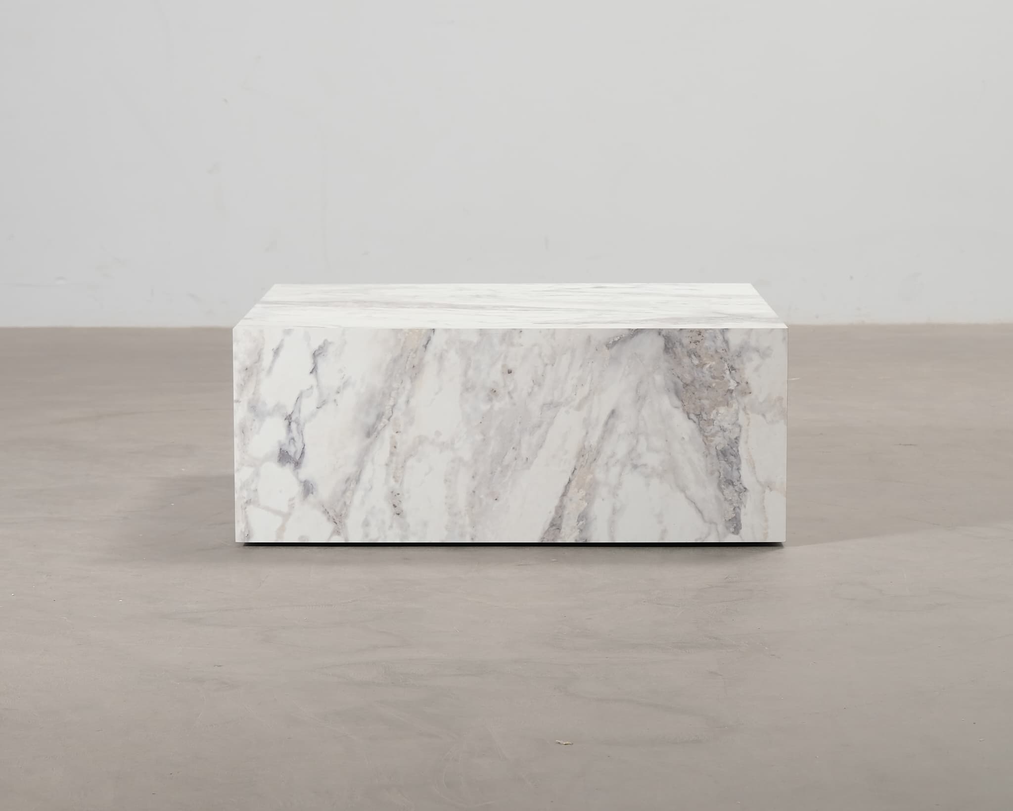 Rambabu soffbord 90 x 90 cm vit