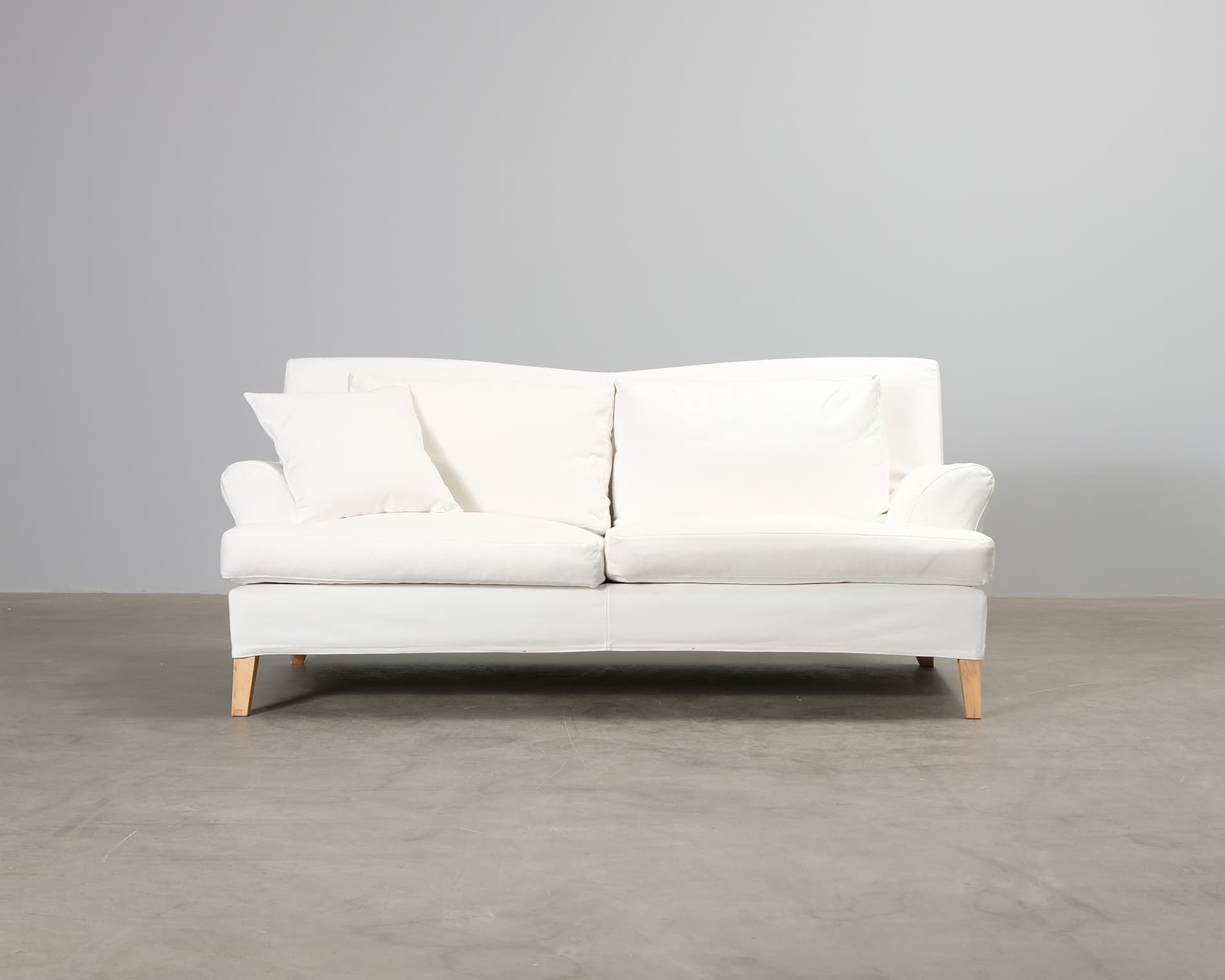 Fogia Camera 2-sits soffa vit