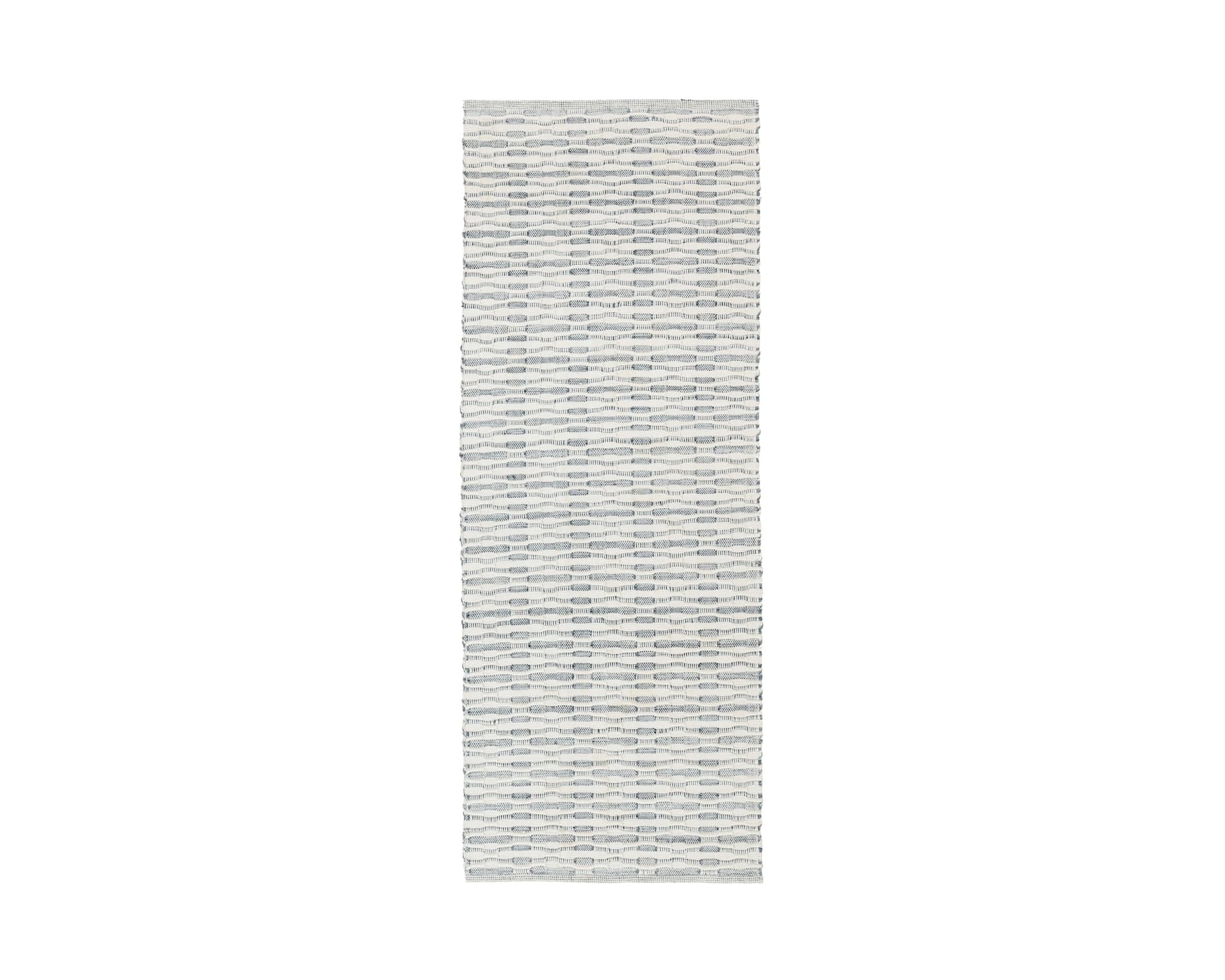 Rugvista Nano matta 80 x 200 cm blå / vit