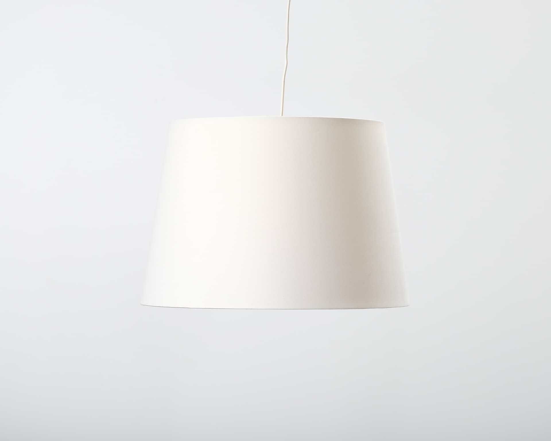 Pendellampa ø 56 cm vit
