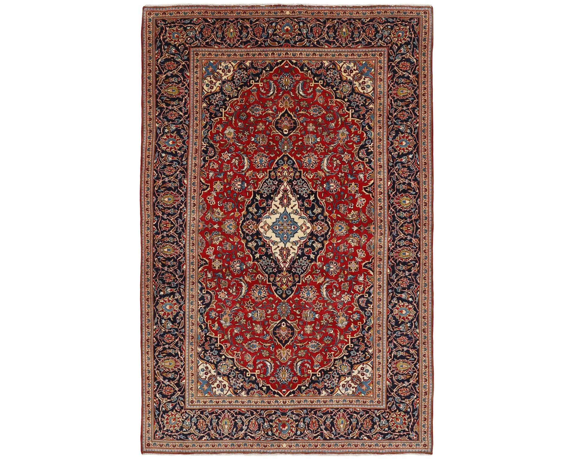 Keshan orientalisk matta 202 x 307 cm