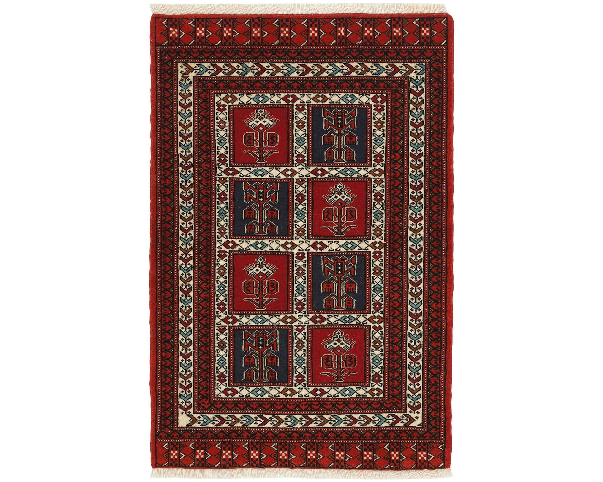 Torkaman Fine orientalisk matta 82 x 124 cm