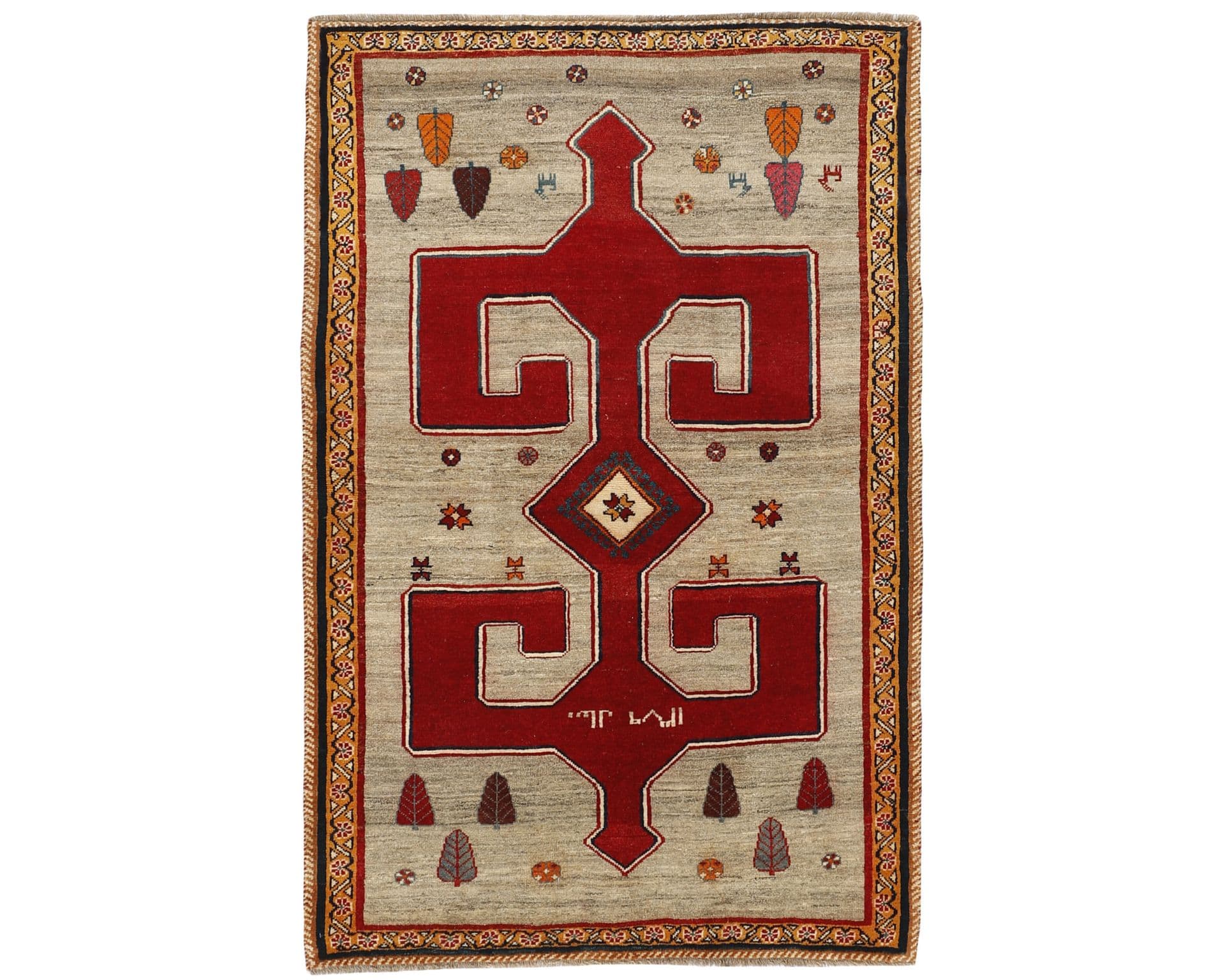 Kashghai orientalisk matta 134 x 208 cm