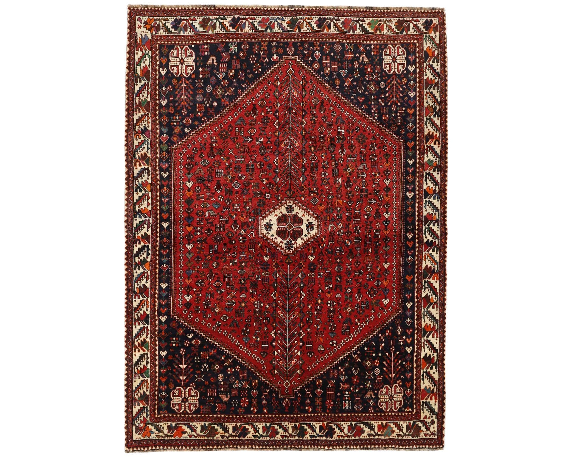 Kashghai orientalisk matta 210 x 296 cm