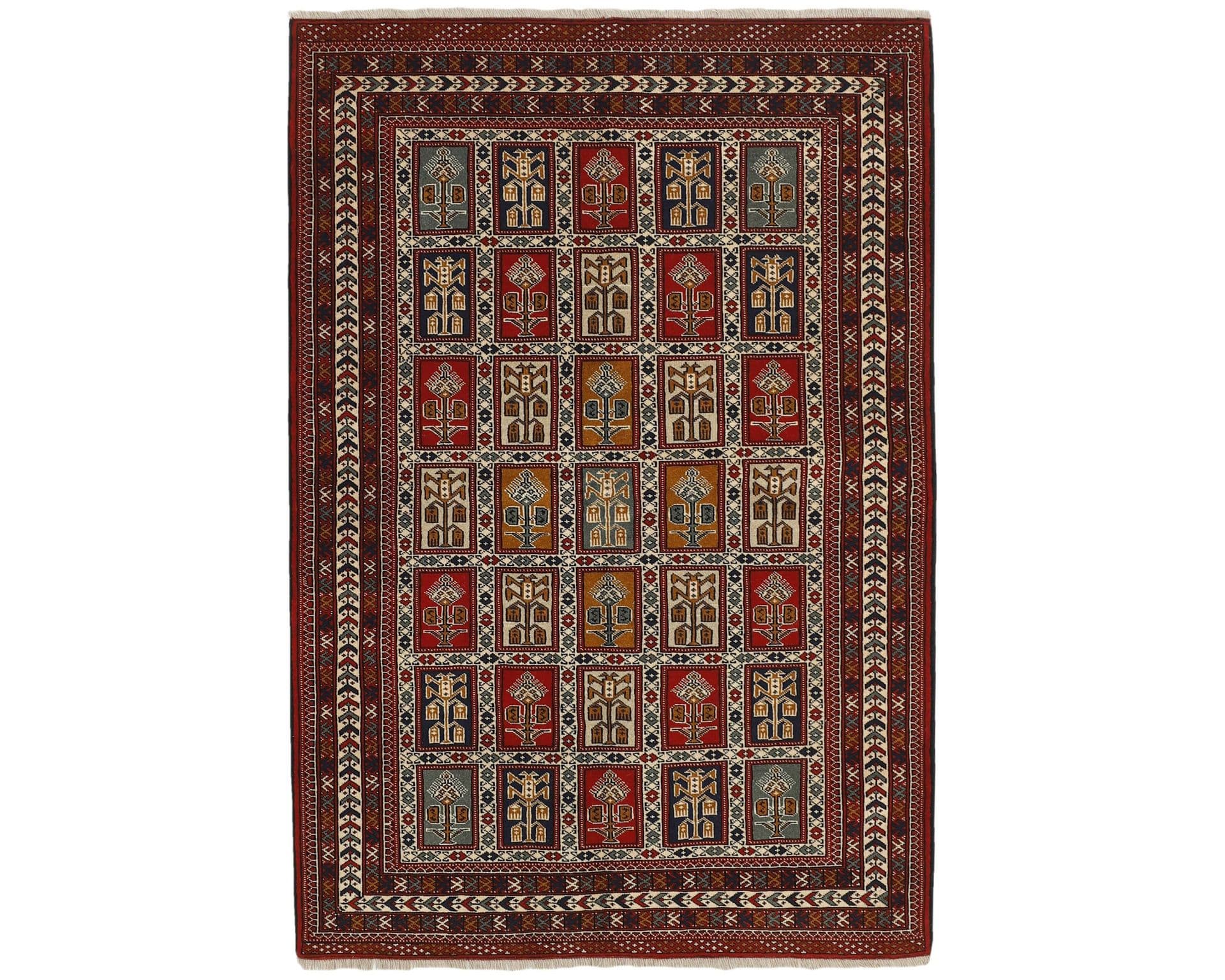 Torkaman Fine orientalisk matta 154 x 224 cm