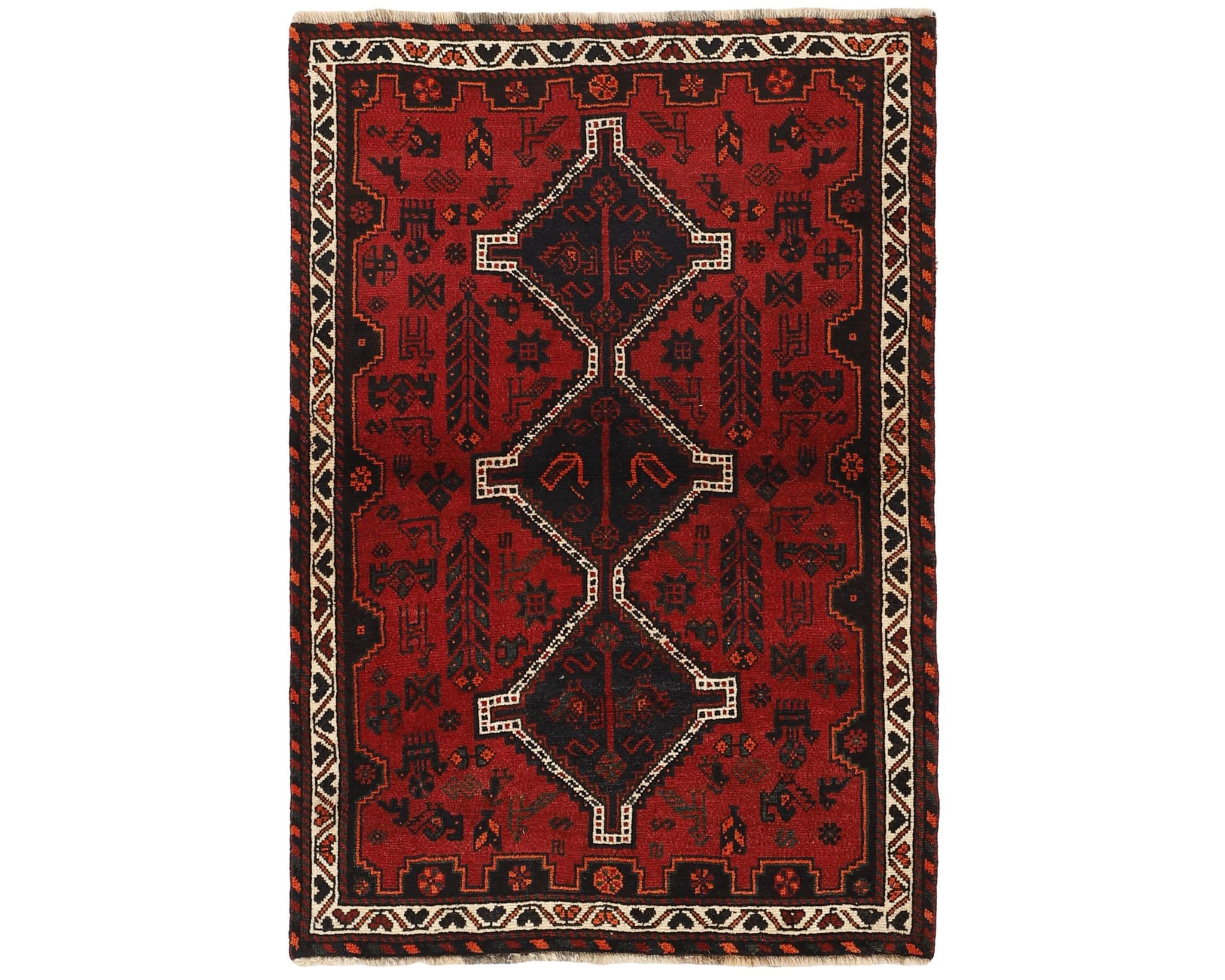 Shiraz orientalisk matta 110 x 156 cm