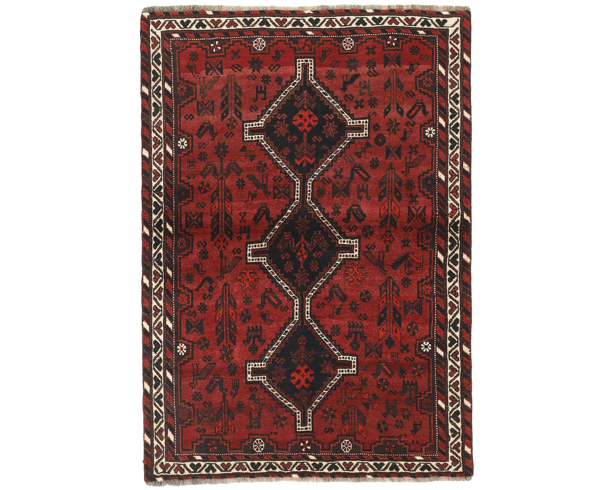 Shiraz orientalisk matta 118 x 168 cm