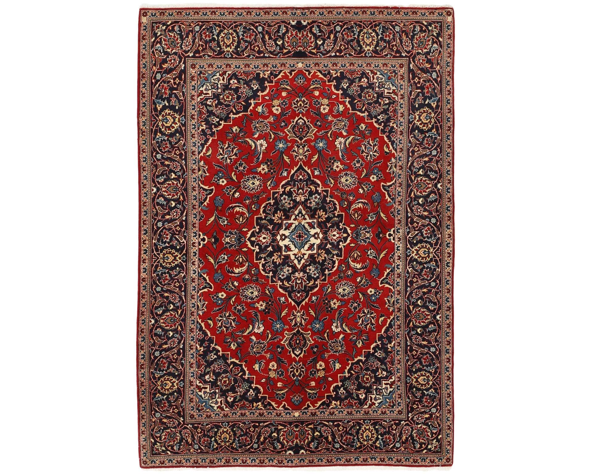 Keshan orientalisk matta 138 x 210 cm
