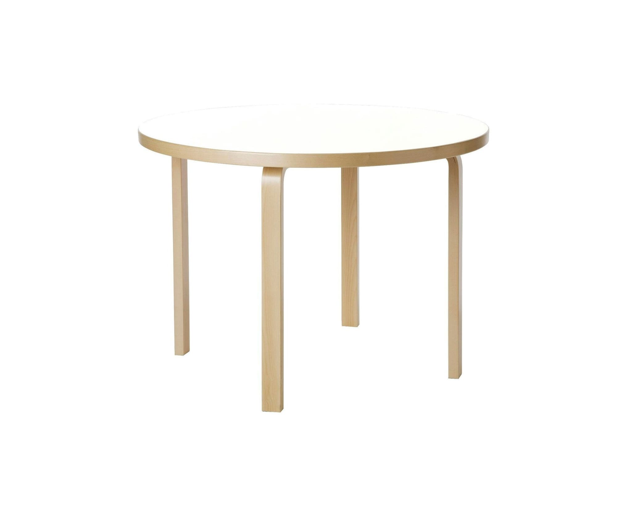 Artek 90A bord björk / vit