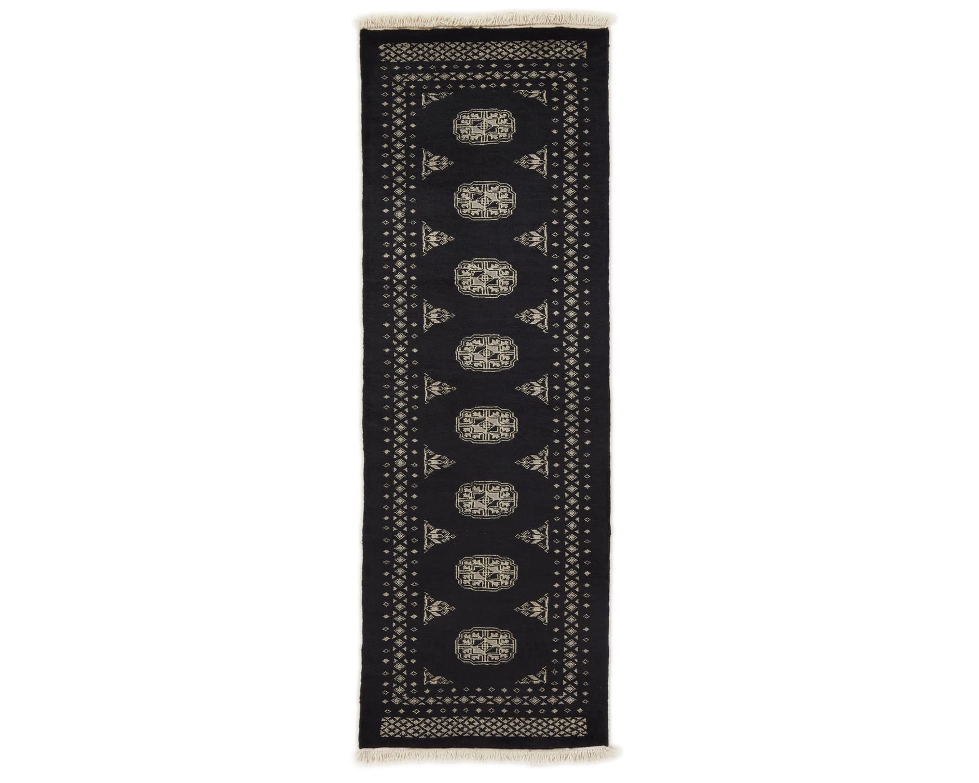 Pakistan handknotted orientalisk matta 63 x 185 cm