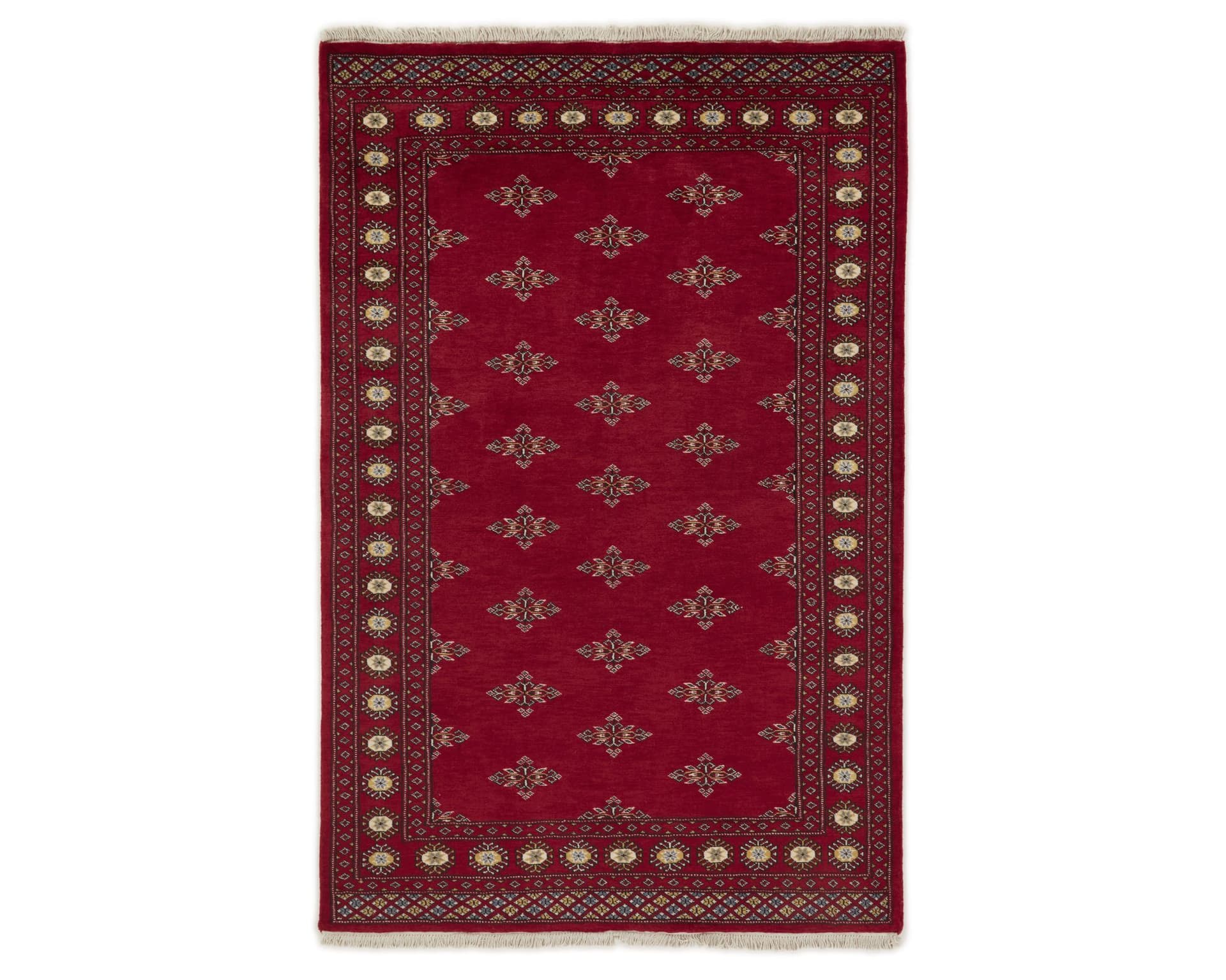 Pakistan handknotted orientalisk matta 137 x 209 cm