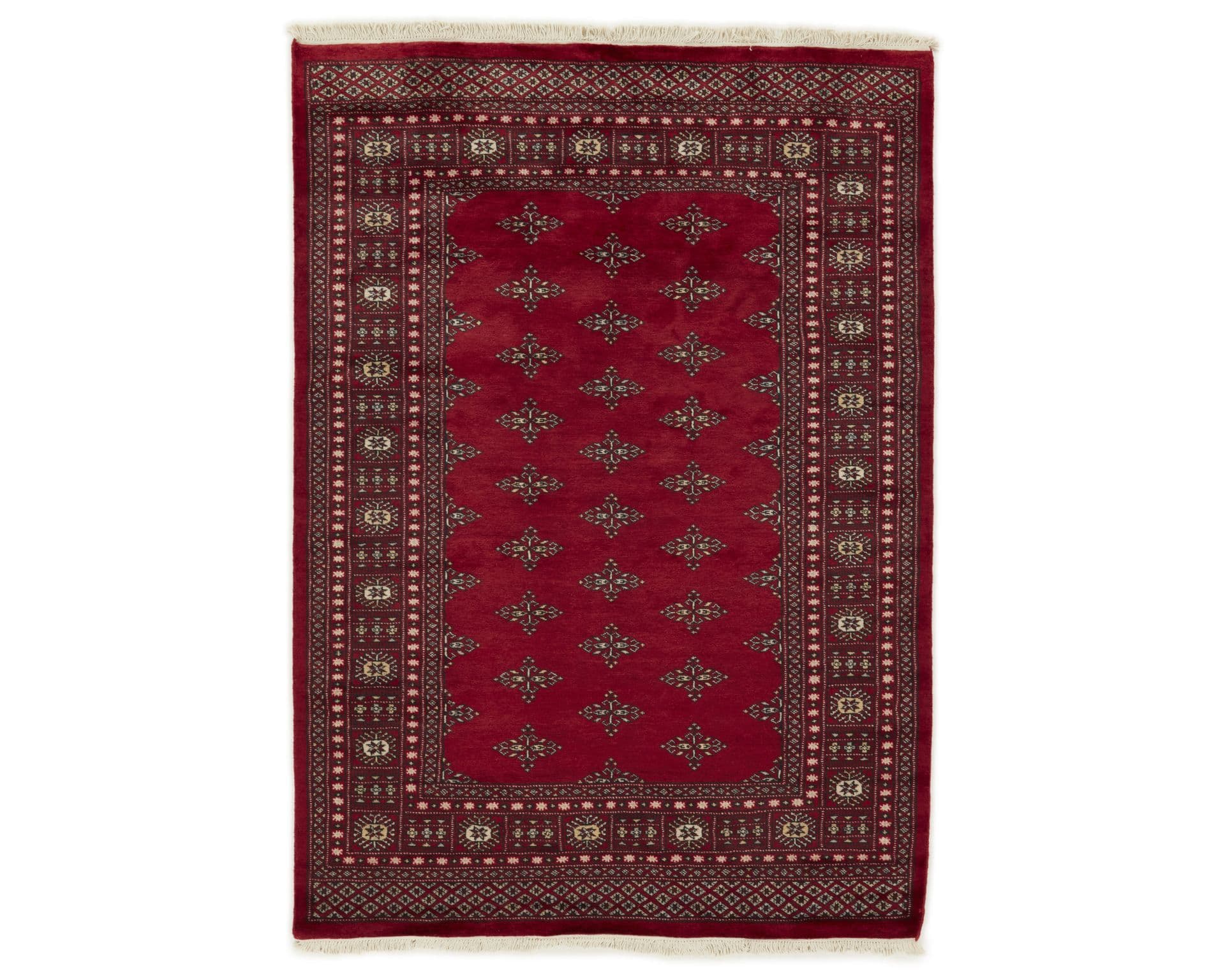 Pakistan handknotted orientalisk matta 141 x 196 cm