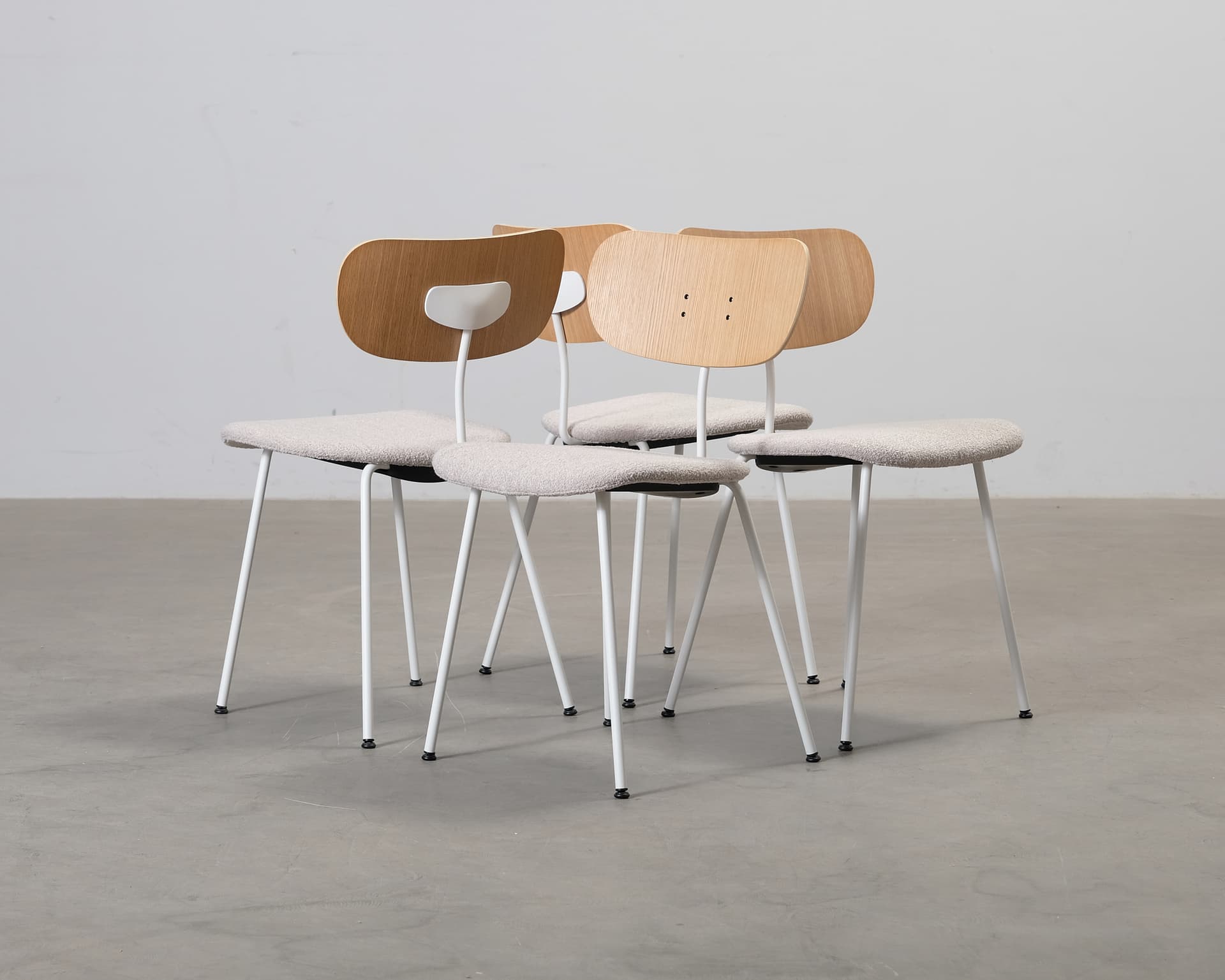 Decotique Habit matstol, set om 4