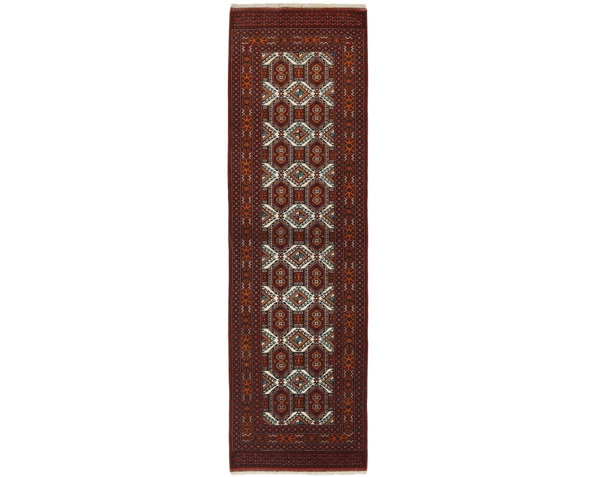 Torkaman Fine orientalisk matta 90 x 295 cm