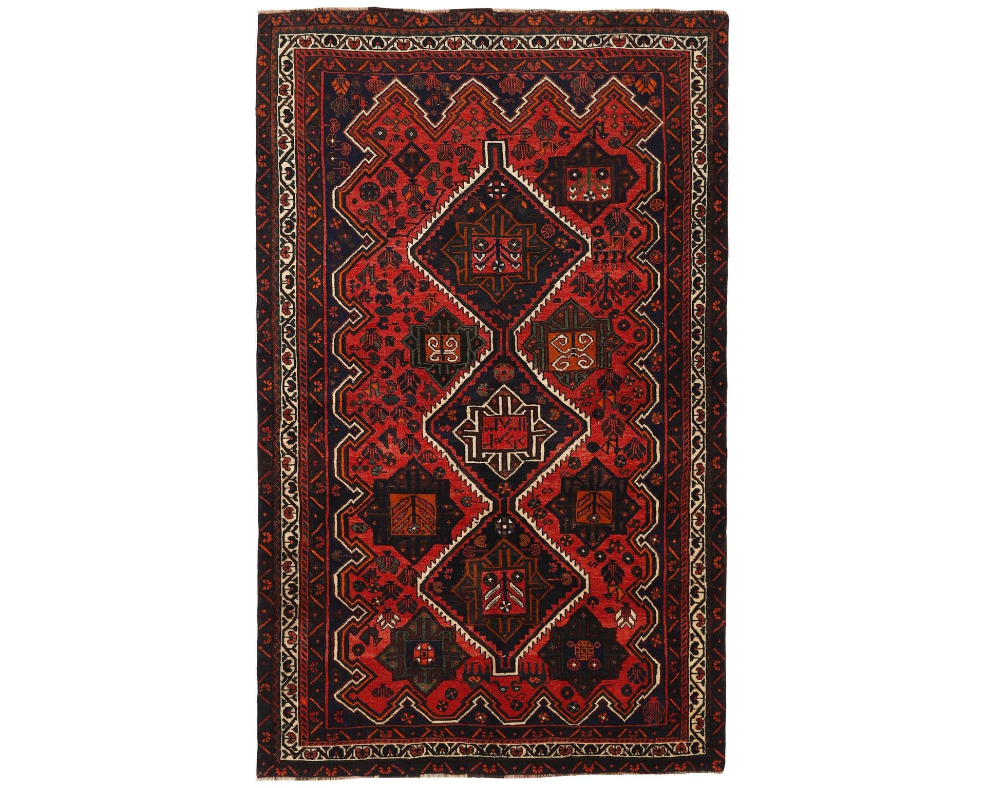 Shiraz orientalisk matta 195 x 314 cm