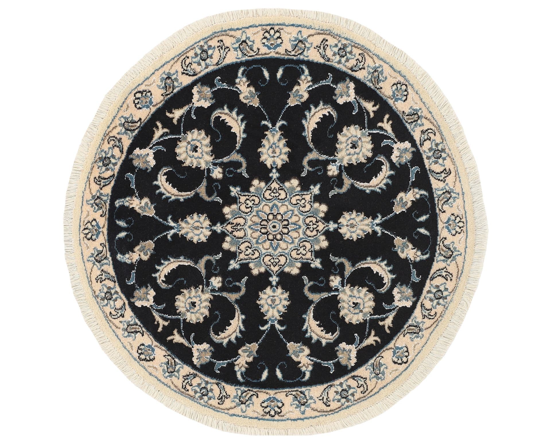 Nain Kashmar orientalisk matta ø 100 cm