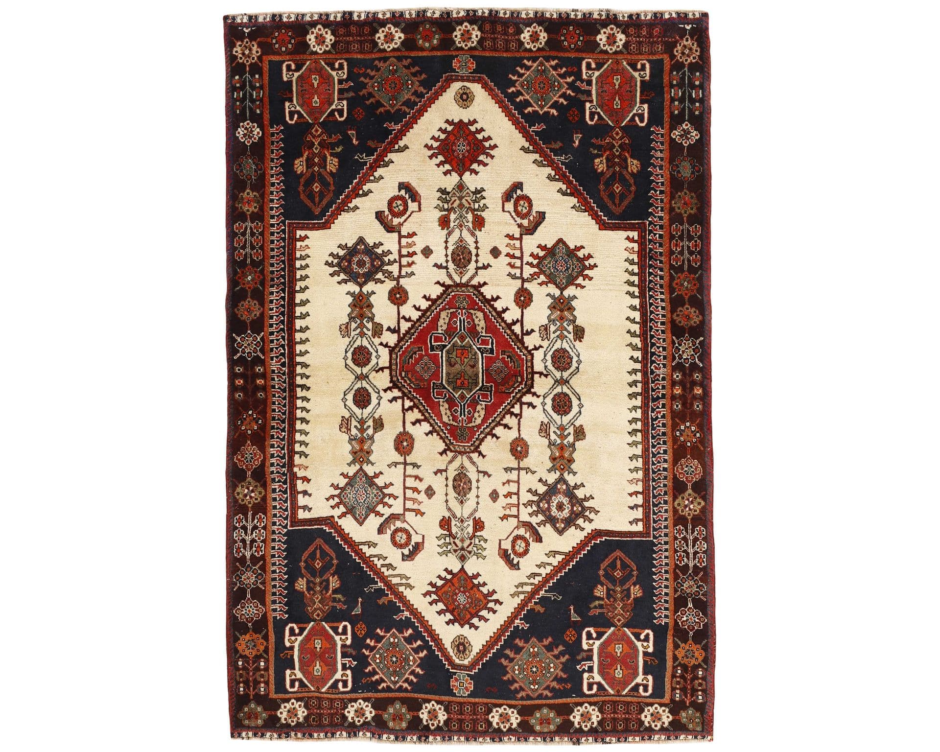 Kashghai orientalisk matta 133 x 198 cm