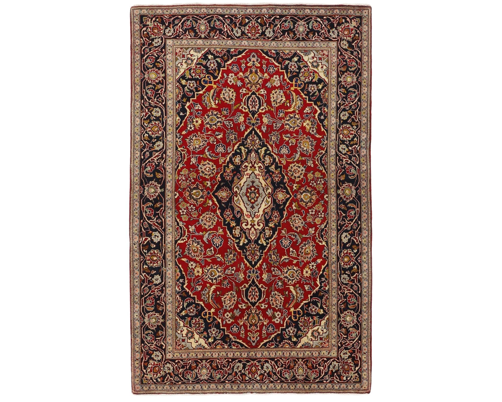 Keshan orientalisk matta 130 x 211 cm