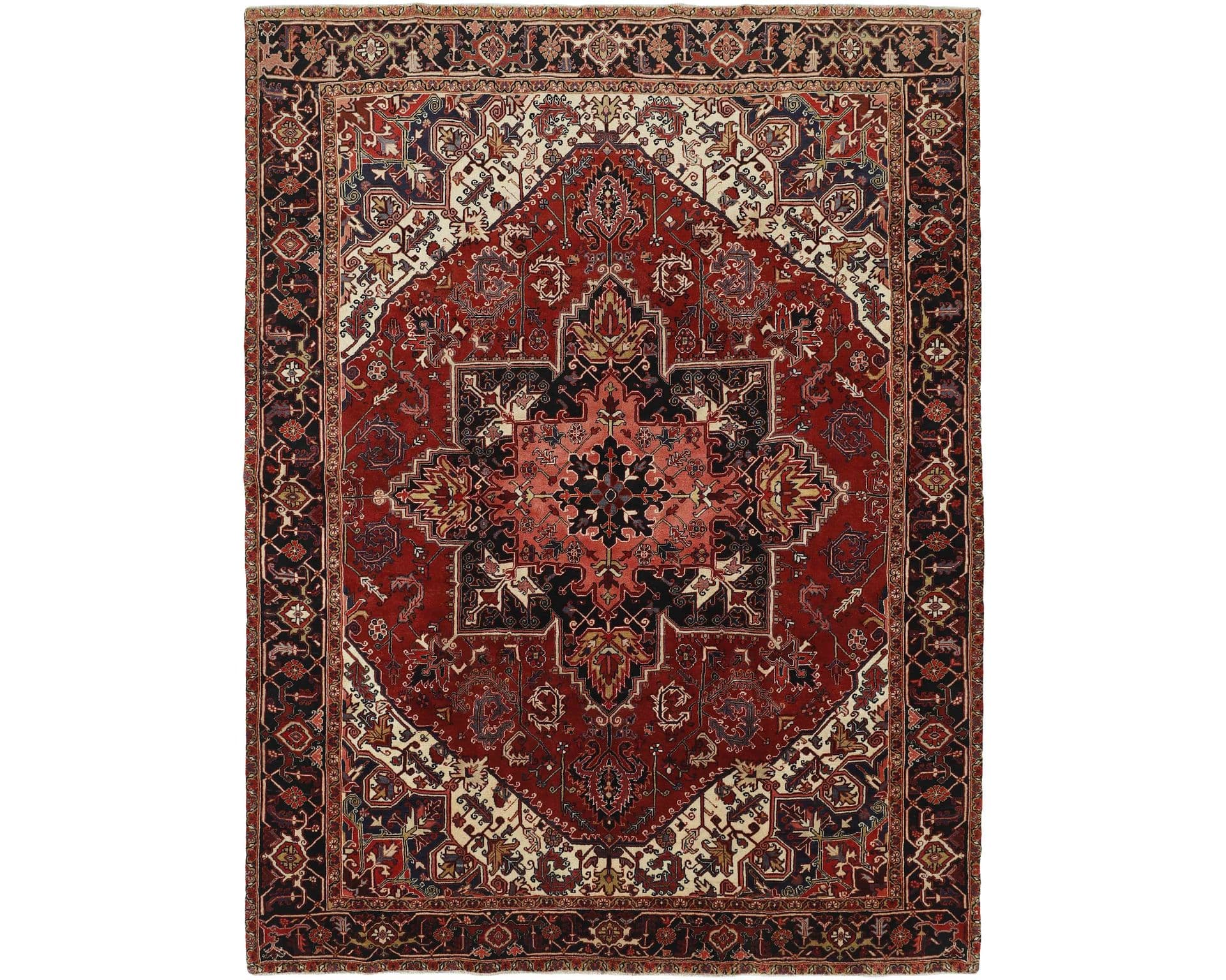 Heriz orientalisk matta 257 x 340 cm