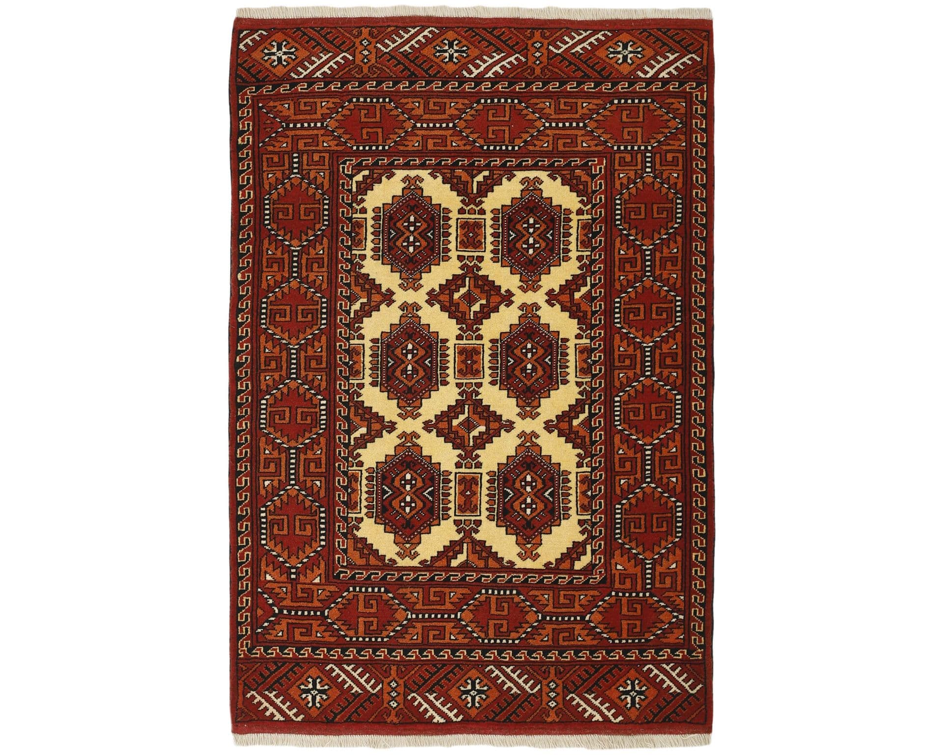 Torkaman Fine orientalisk matta 86 x 123 cm