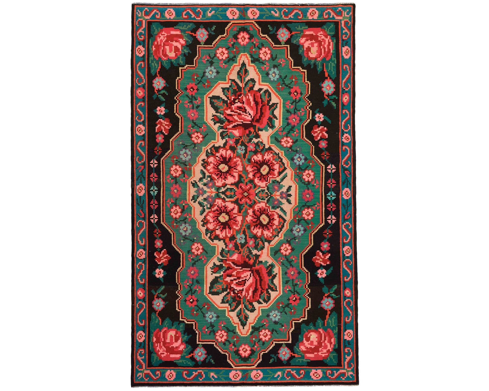 Rose Kelim orientalisk matta 178 x 301 cm