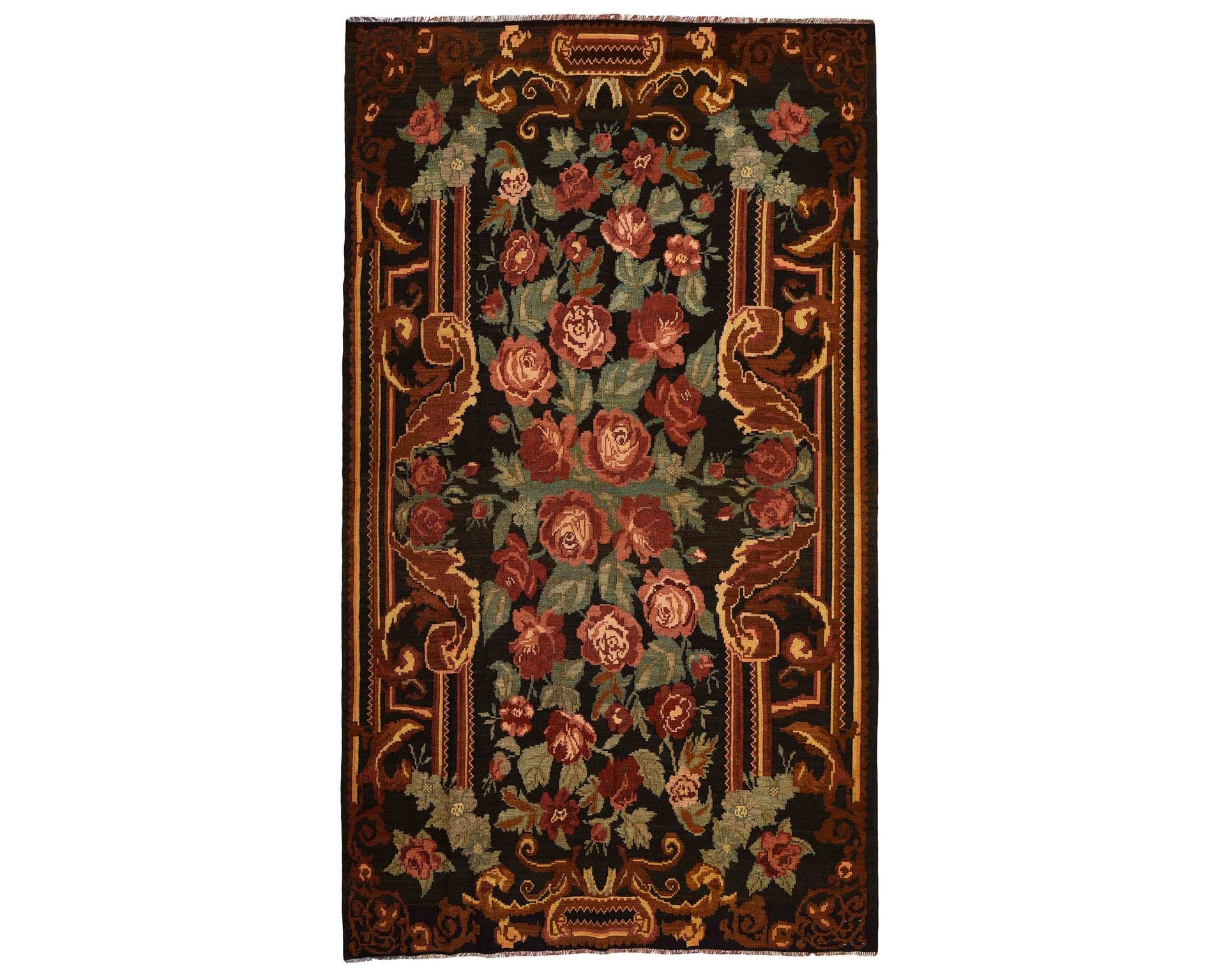 Rose Kelim orientalisk matta 192 x 333 cm