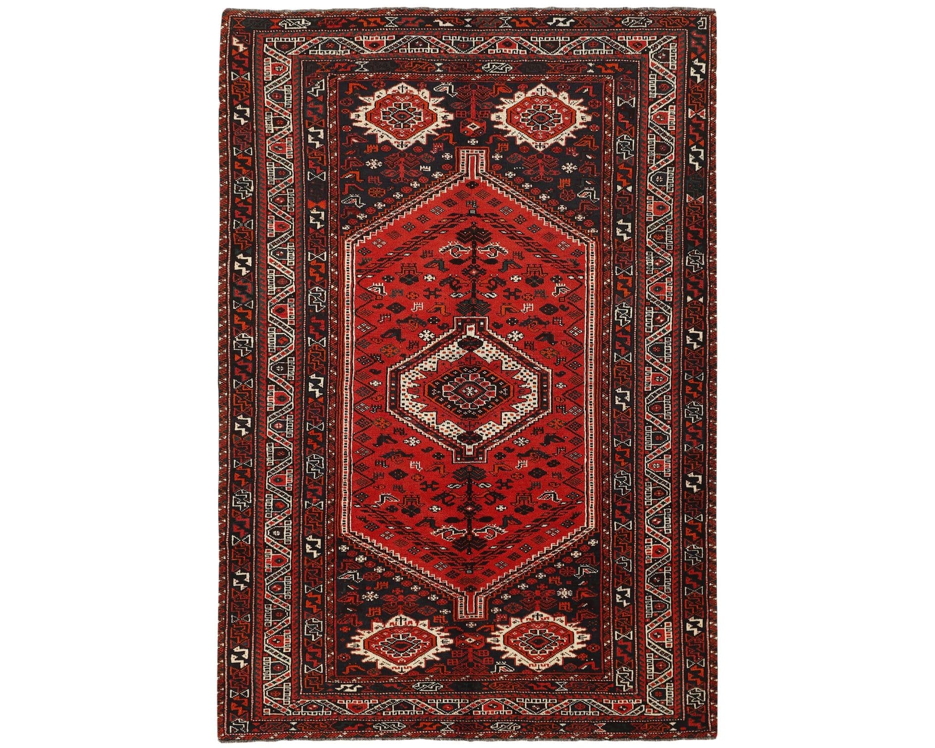Shiraz orientalisk matta 214 x 308 cm