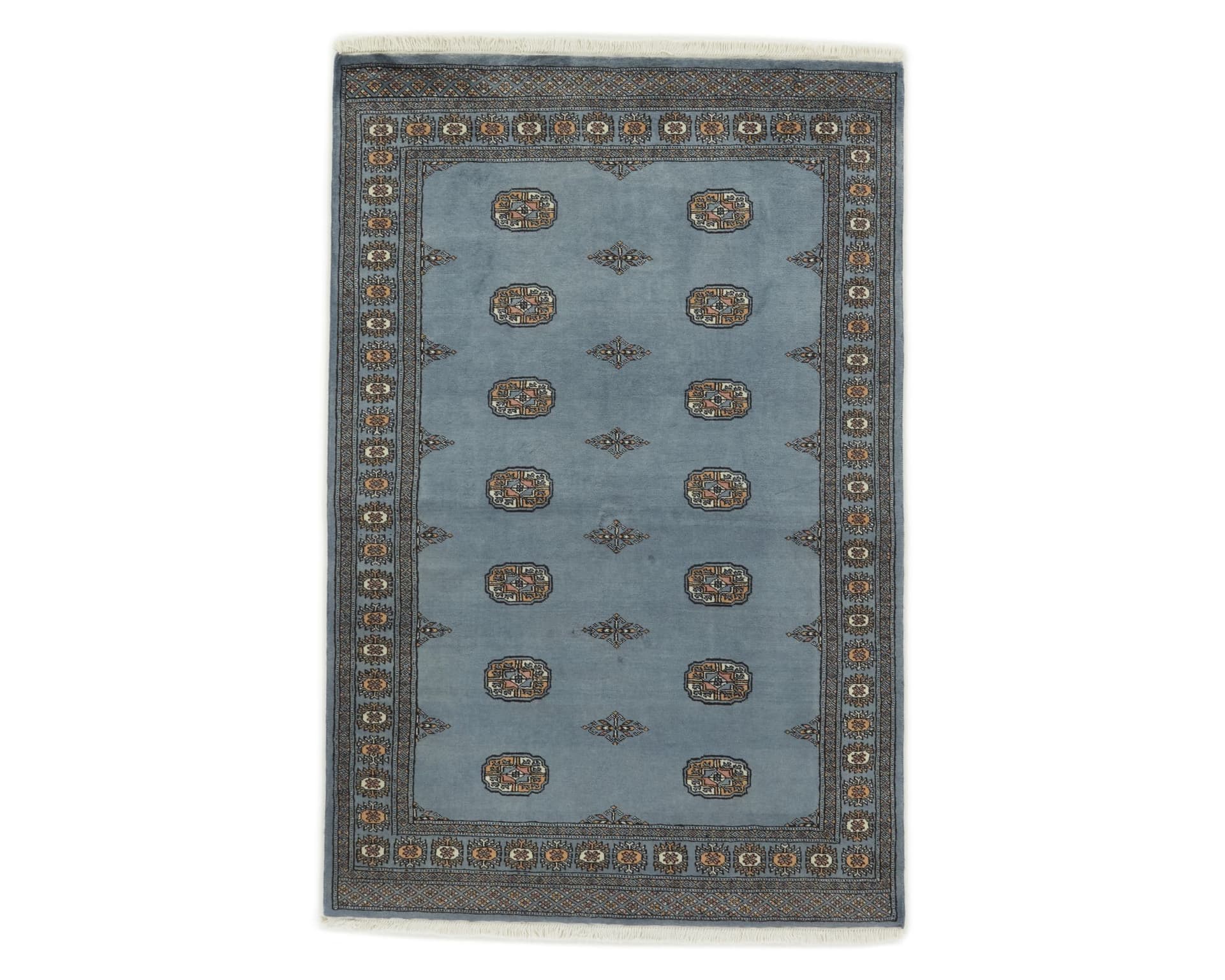 Pakistan handknotted orientalisk matta 139 x 211 cm
