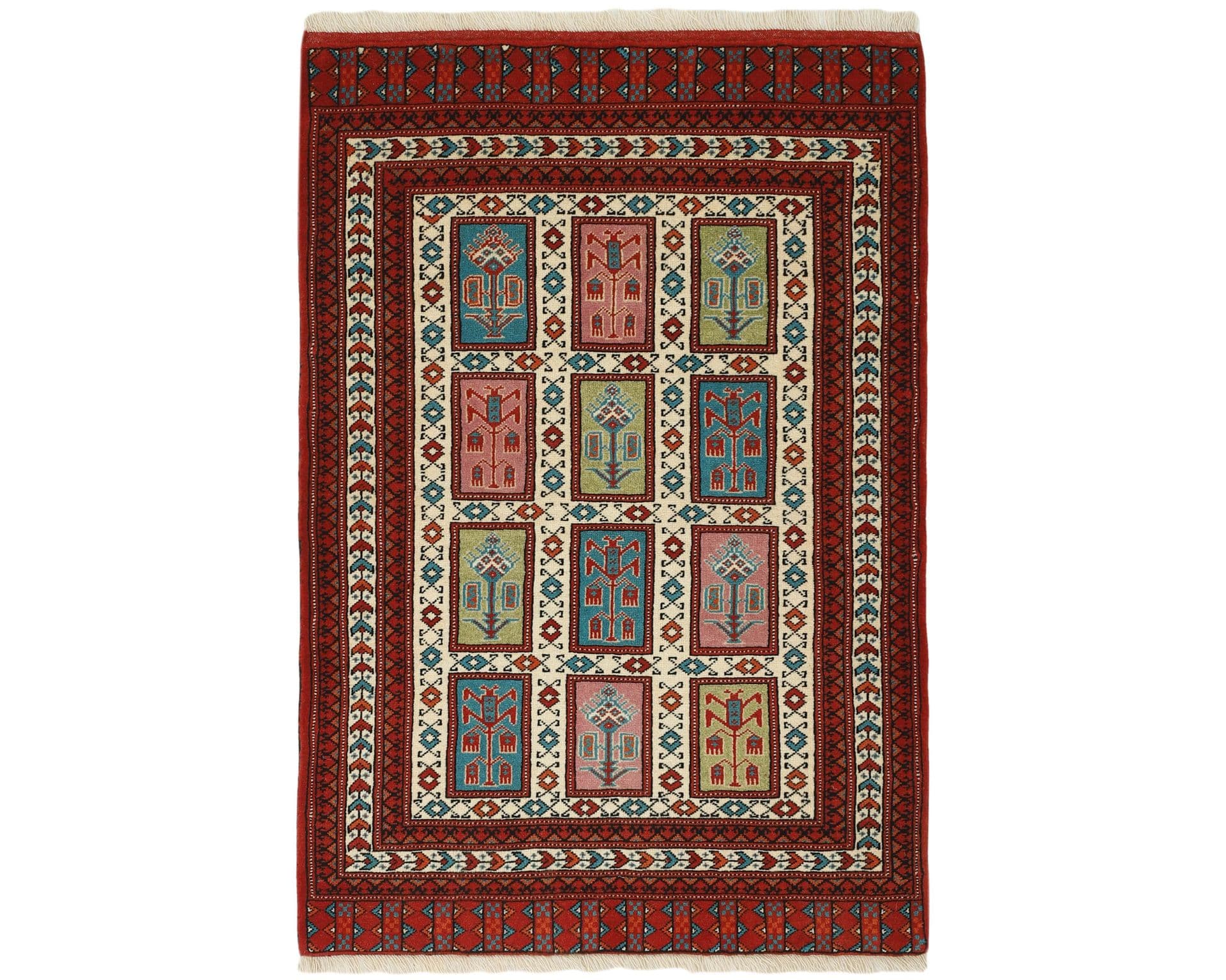 Torkaman Fine orientalisk matta 83 x 121 cm