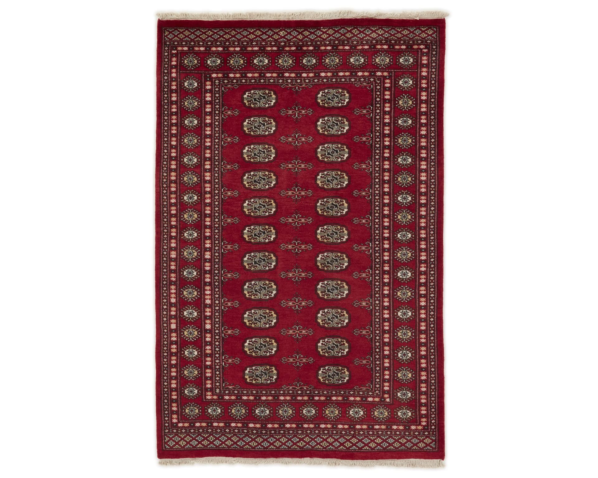 Pakistan handknotted orientalisk matta 136 x 207 cm