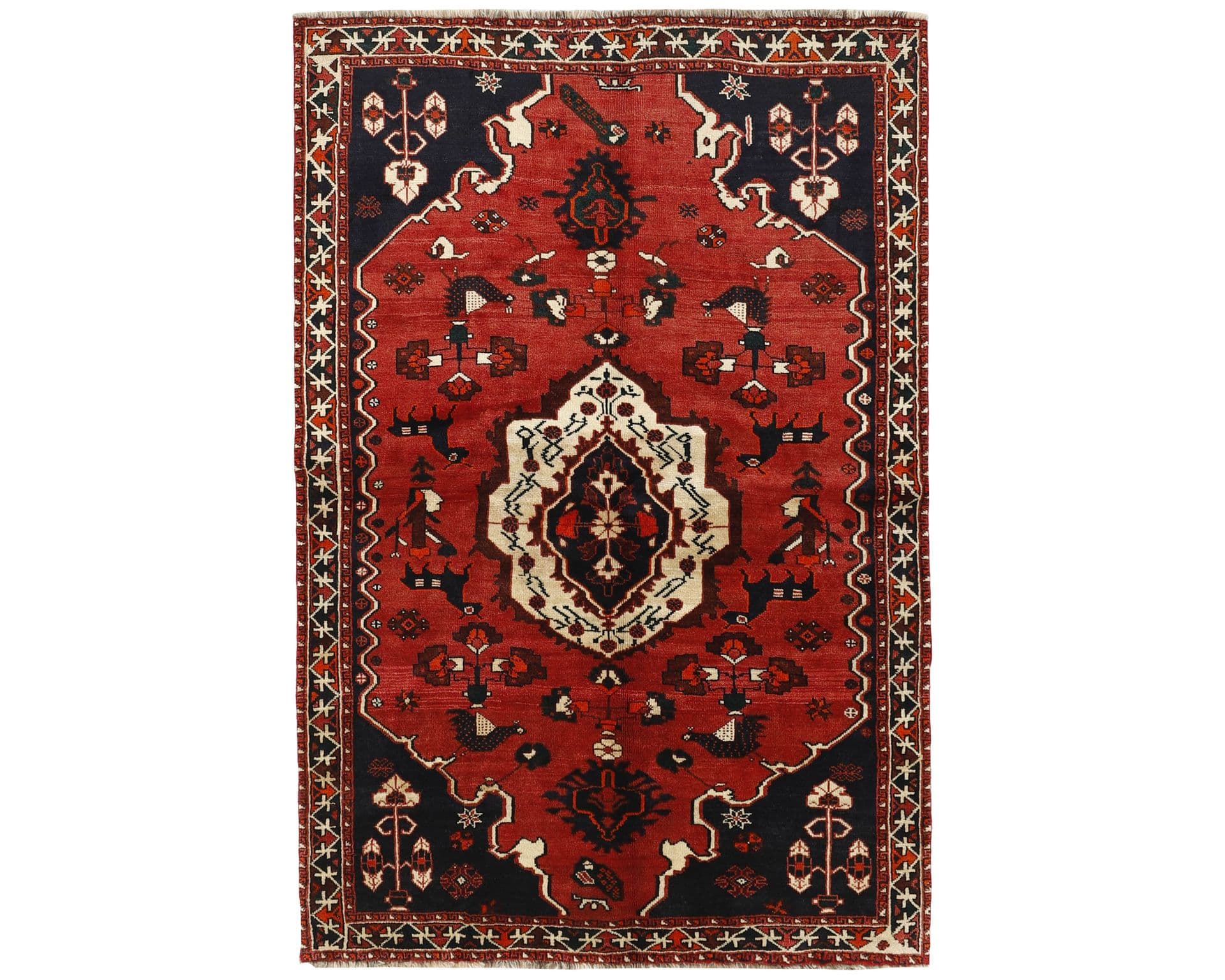 Kashghai orientalisk matta 160 x 238 cm